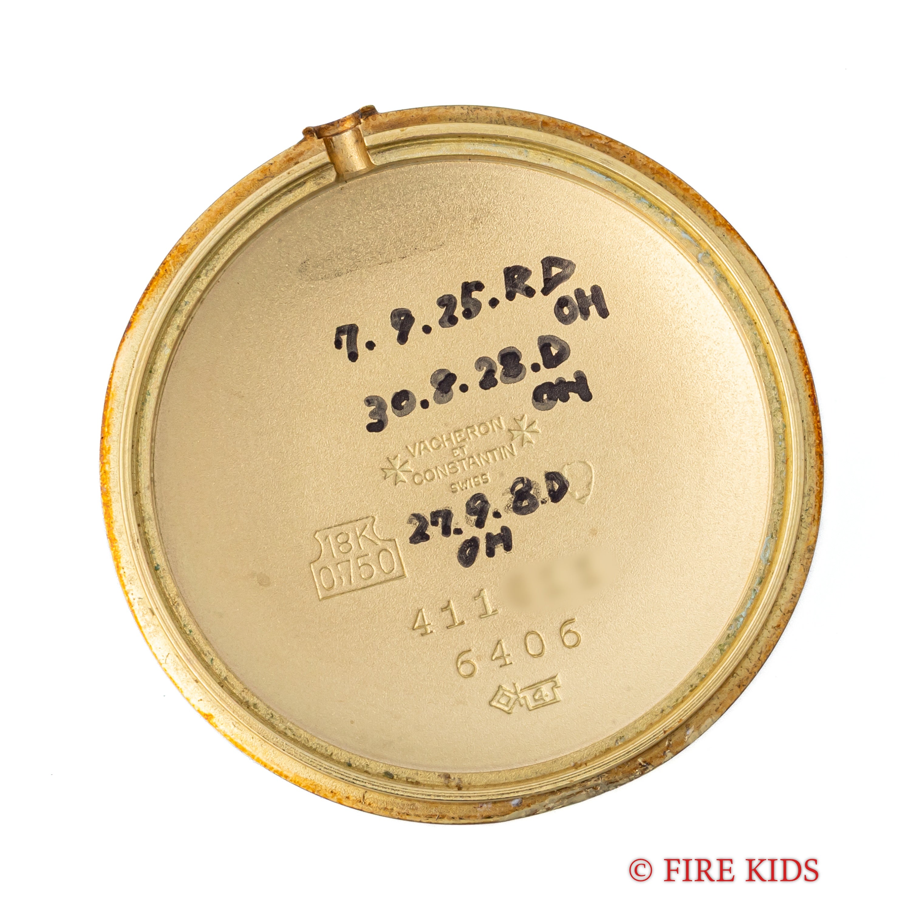 ヴァシュロン・コンスタンタン 18金イエローゴールド Ref.6406 手巻き Cal.K1002 1960年代製