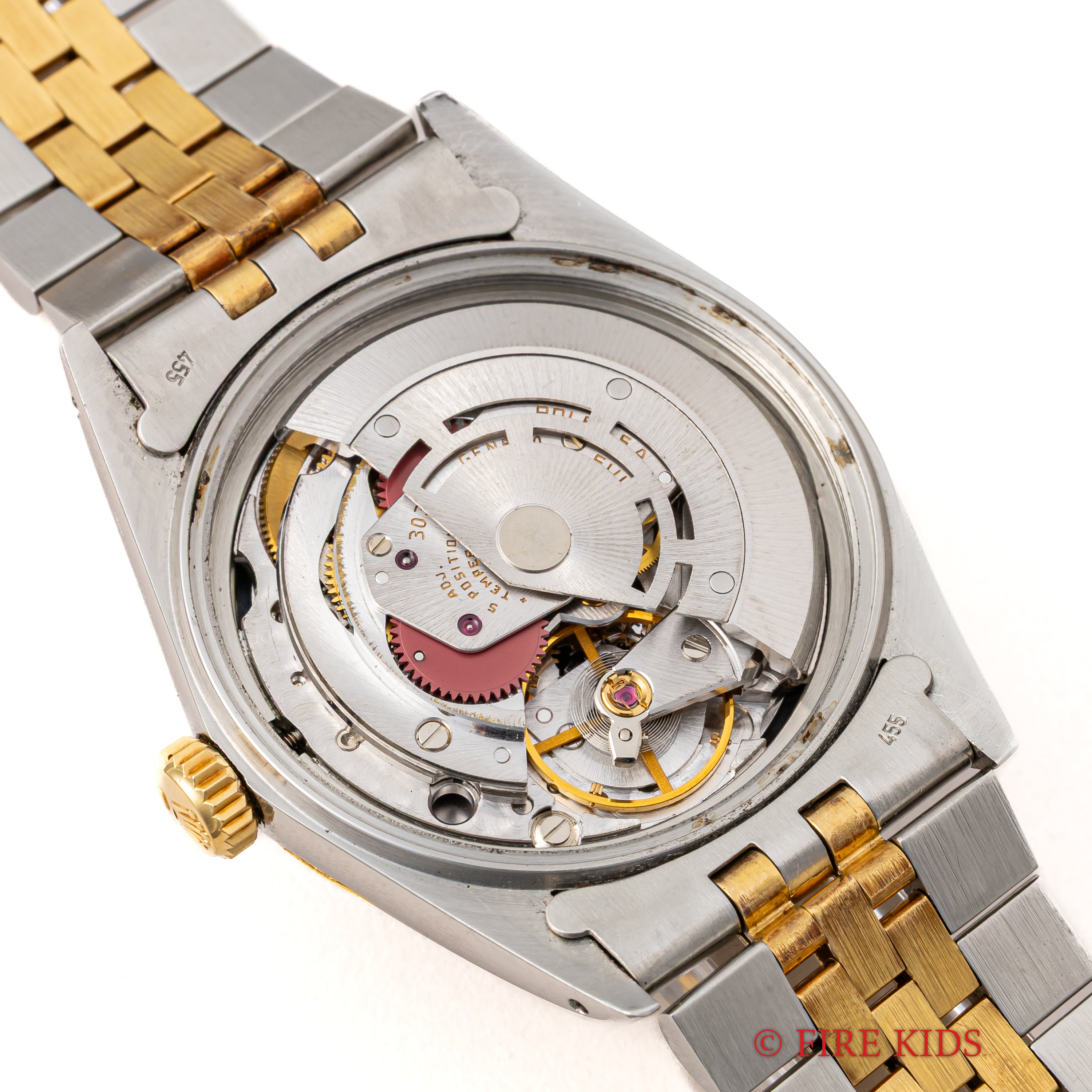 ロレックス 1987年製 デイトジャスト コンビ Ref.16013 自動巻 トリチウム夜光 ギャラ、タグ、修理明細付き