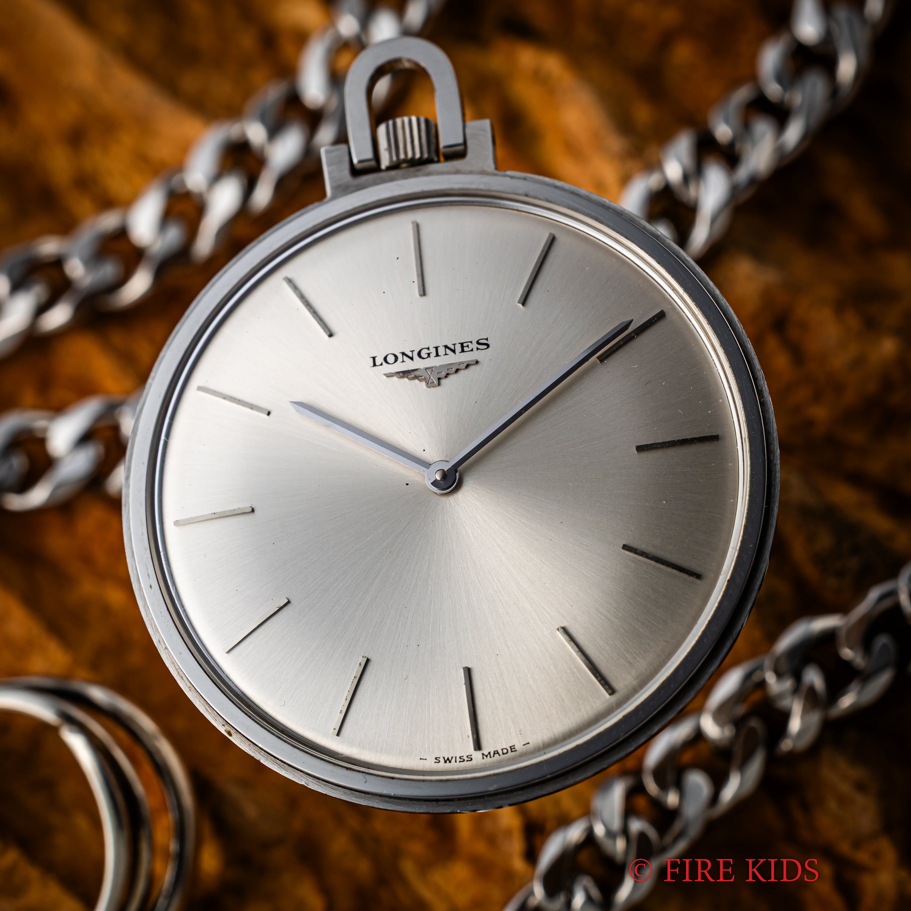 ロンジン 懐中時計 手巻き 1960年代製 二針 Cal.428