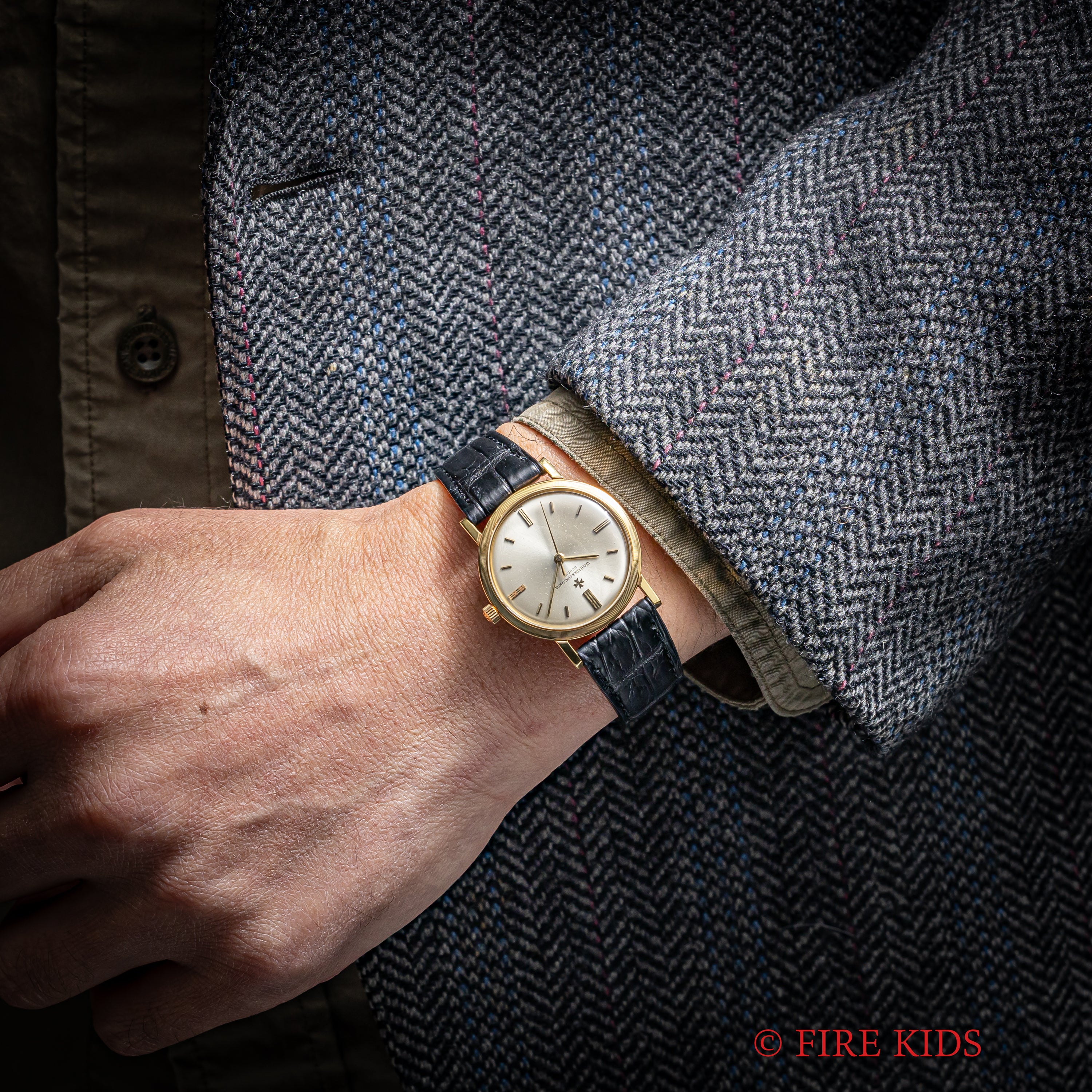 ヴァシュロン・コンスタンタン 18金イエローゴールド Ref.6406 手巻き Cal.K1002 1960年代製