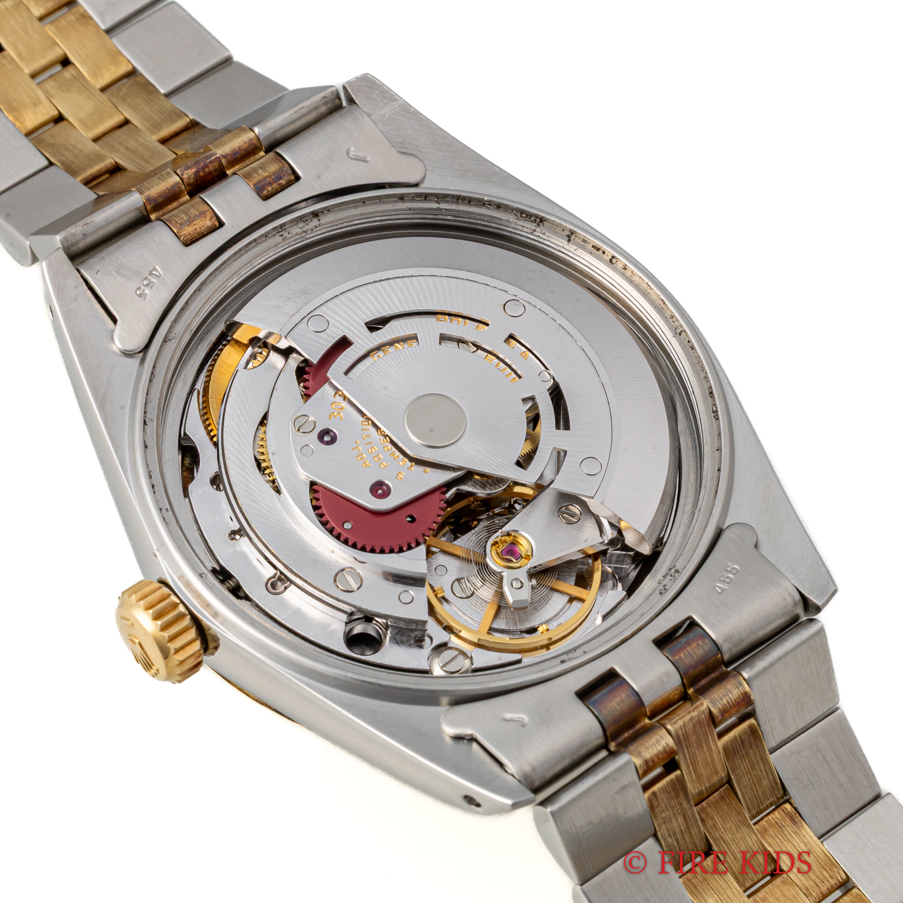 ロレックス 1981年製 デイトジャスト36 コンビ Ref.16013 自動巻 トリチウム夜光 純正コンビブレス