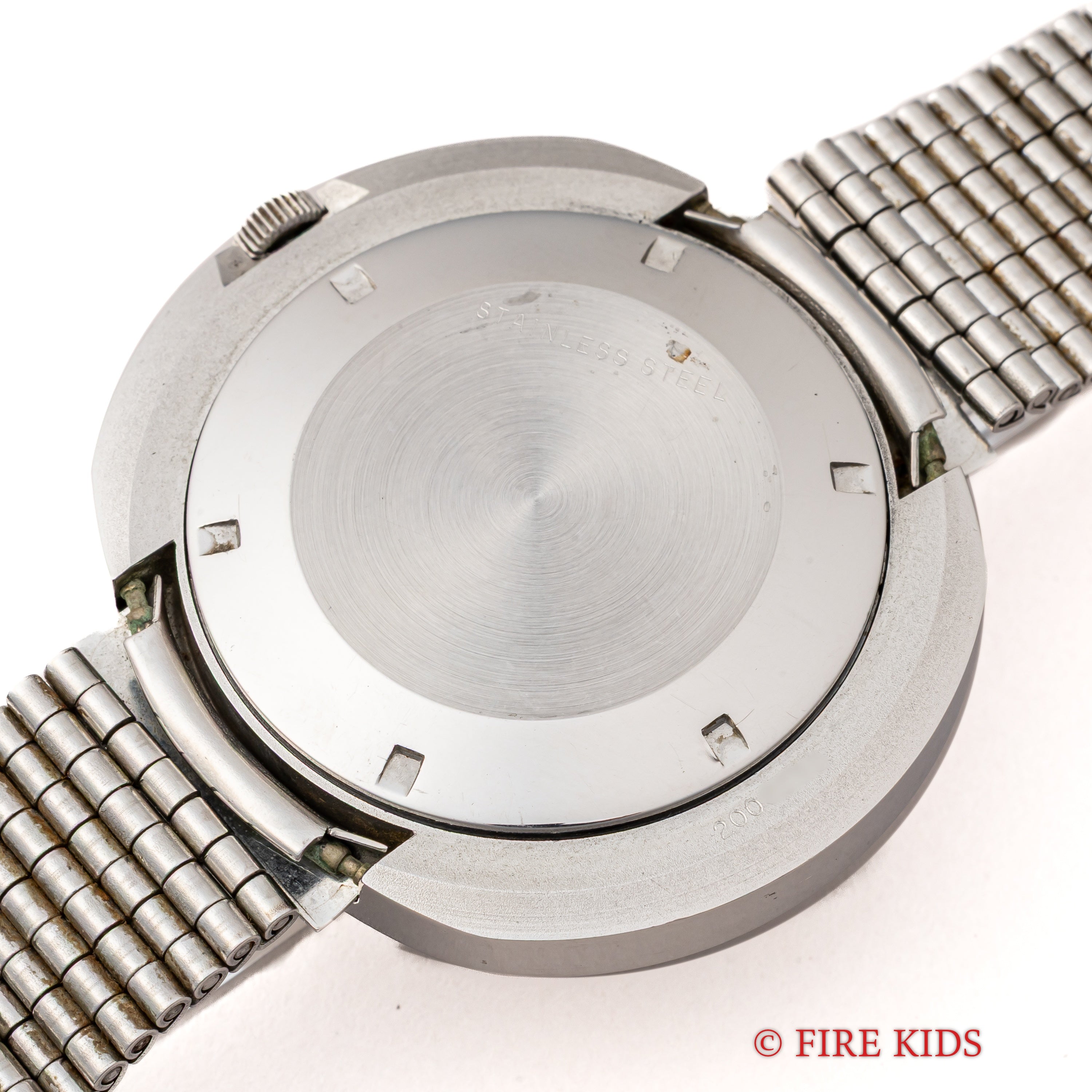 IWC ビッグオーバルケース グレーダイヤル 1973年製 Cal.8541B ペラトン式自動巻 純正ブレス