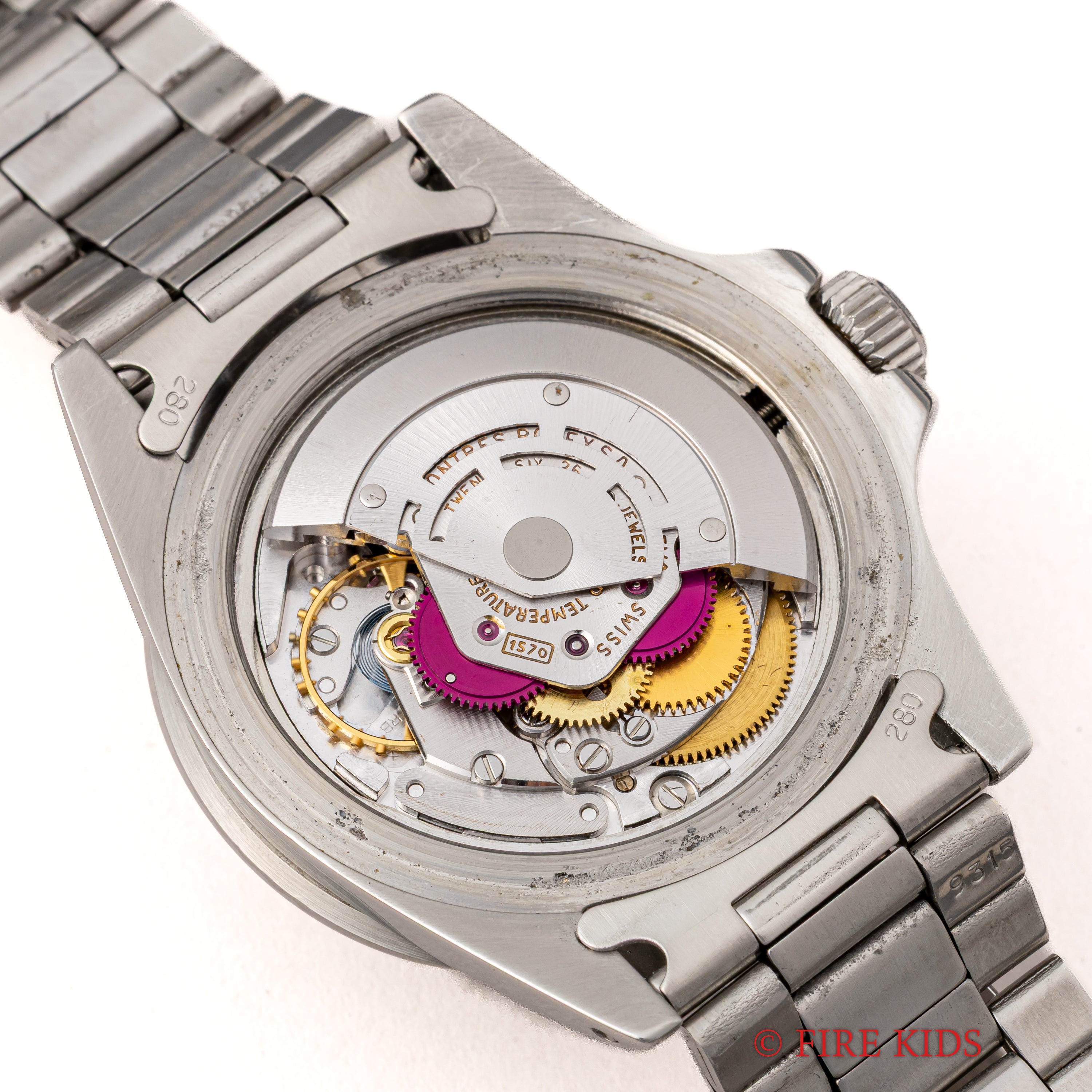 ロレックス サブマリーナ 赤サブ 1970年製(昭和45年製) Ref.1680 マーク4ダイヤル オリジナルブレス