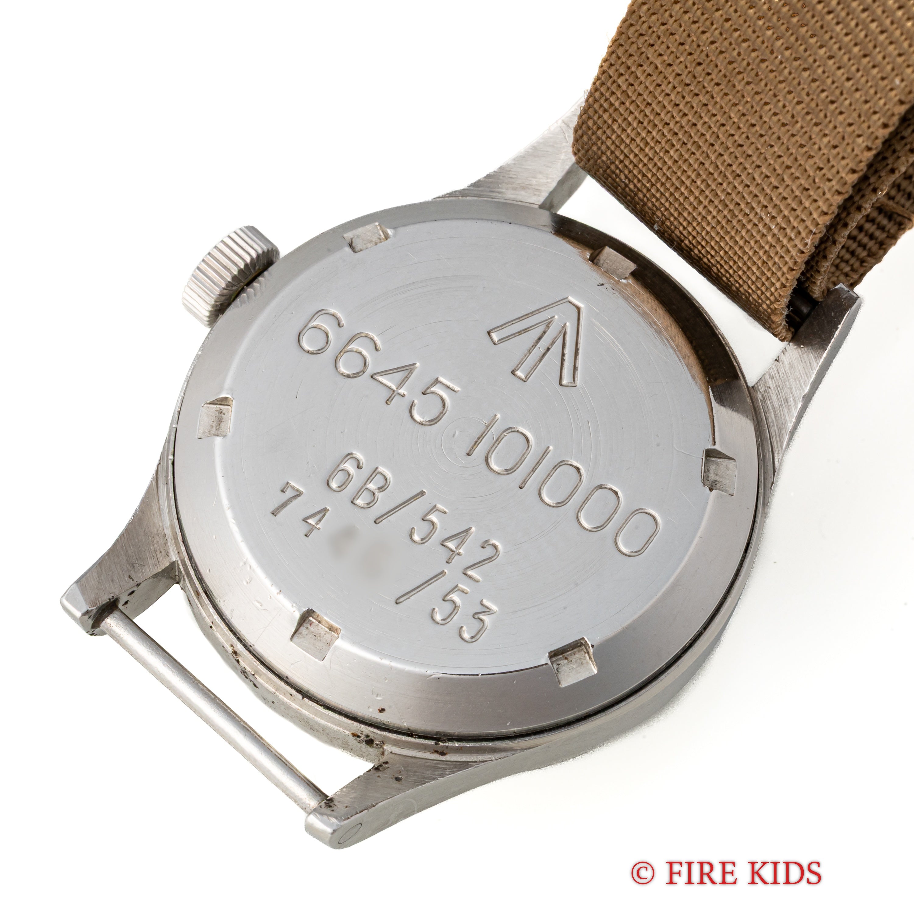 オメガ 1953年製 イギリス空軍 パイロットウオッチ Ref.2777‐1SC Cal.283手巻 ファットアロー