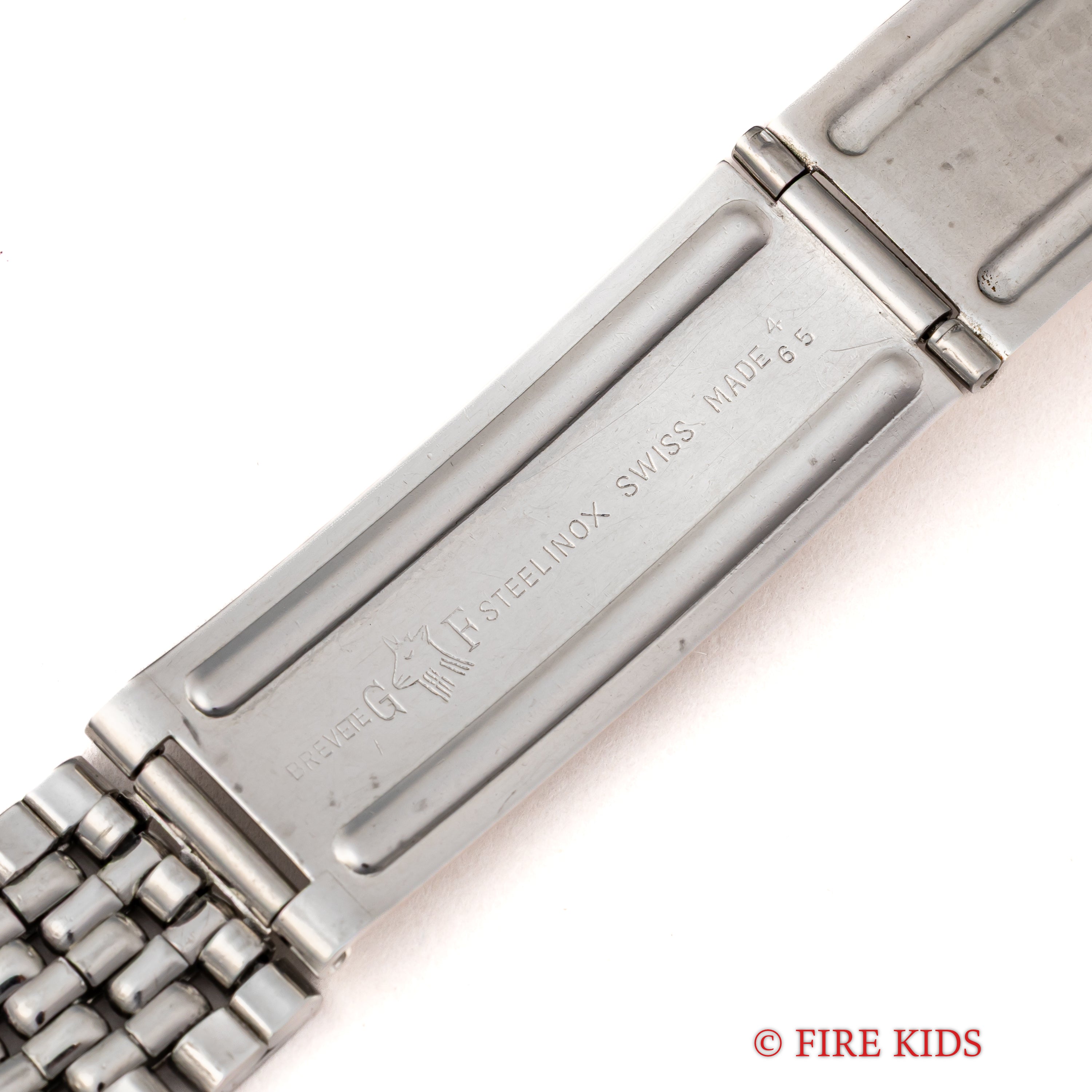 IWC インヂュニア ノンデイト 1963年製Ref.666 ペラトン式自動巻 Cal.853 純正ゲイフレアーブレス付