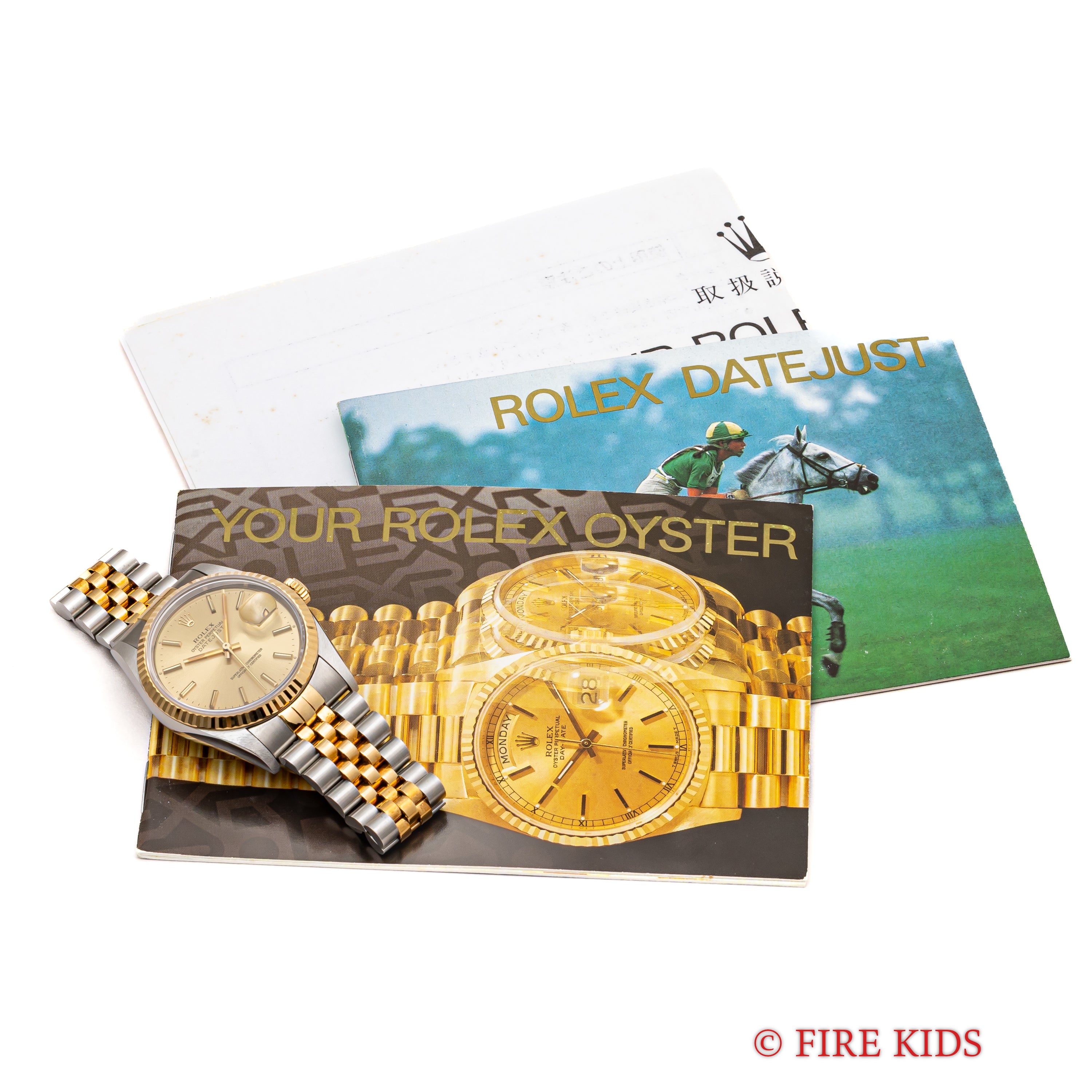 ロレックス デイトジャスト36 コンビ 1993年製 Ref.16233 シャンパンダイヤル 純正ジュビリーブレス