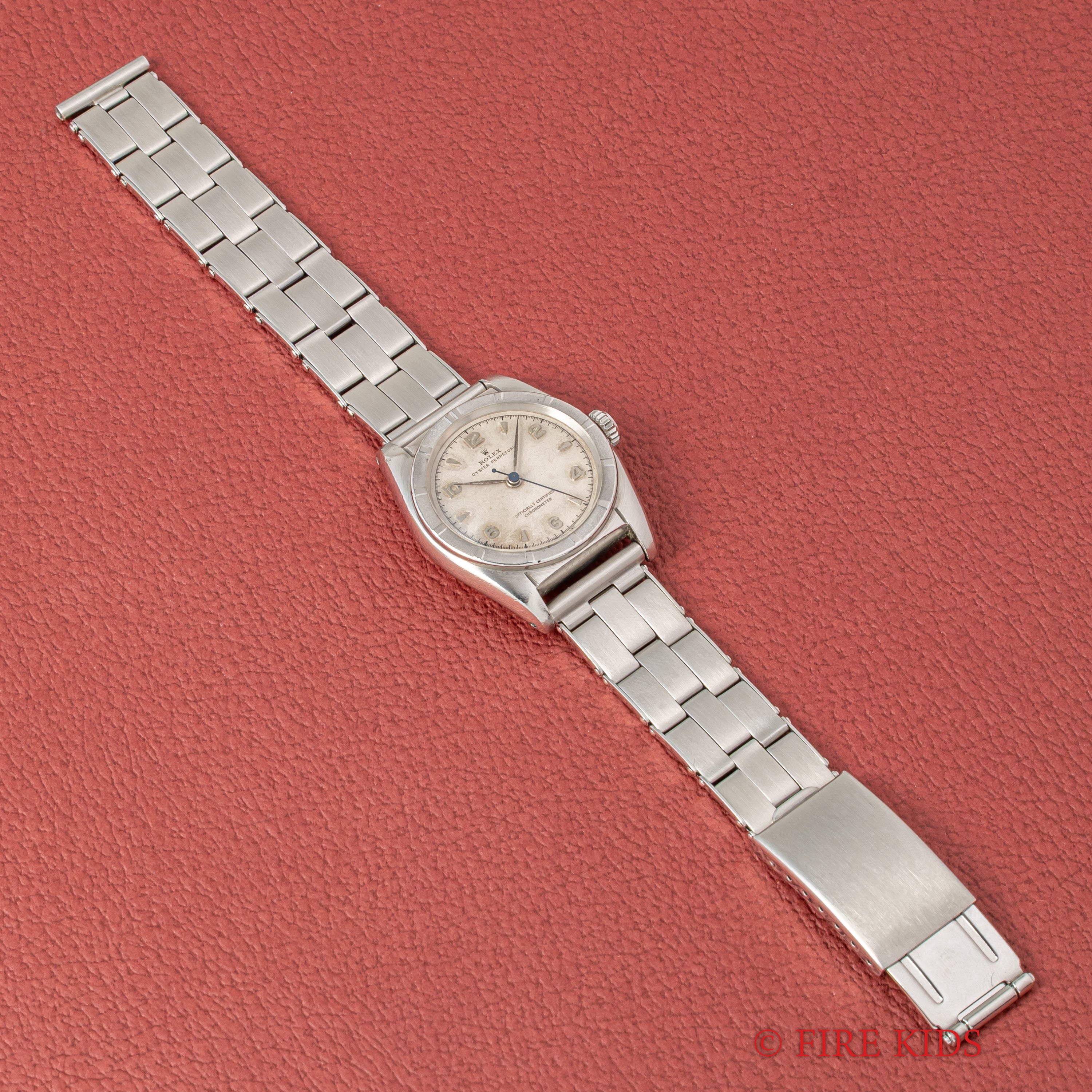 ロレックス バブルバック 1950年製(昭和25年製) Ref.6015 スーパーオイスターリューズ 飛びアラビアダイヤル