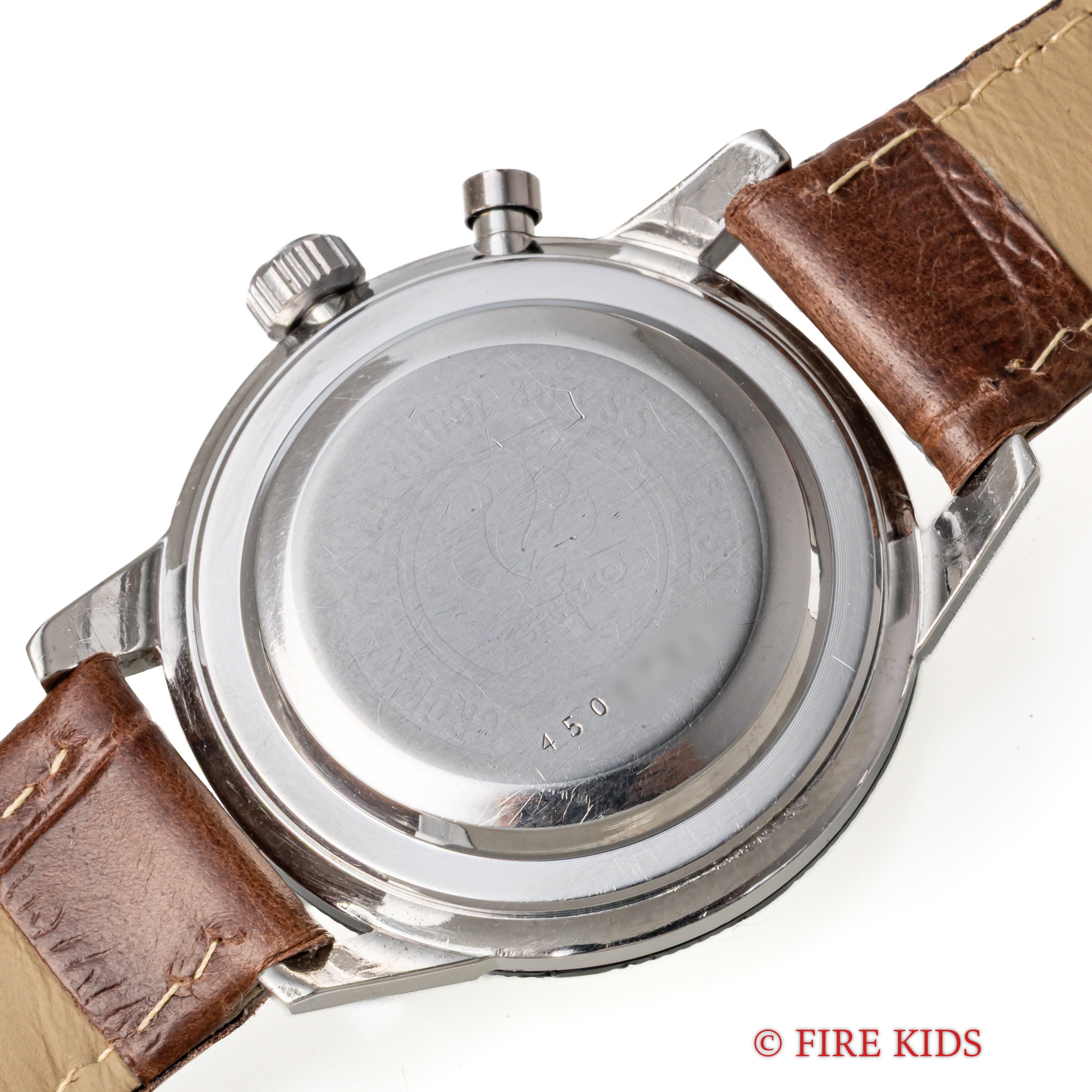 セイコー ワンプッシュクロノグラフ 1964年製 Ref.45899 聖火マーク プラ回転ベゼル