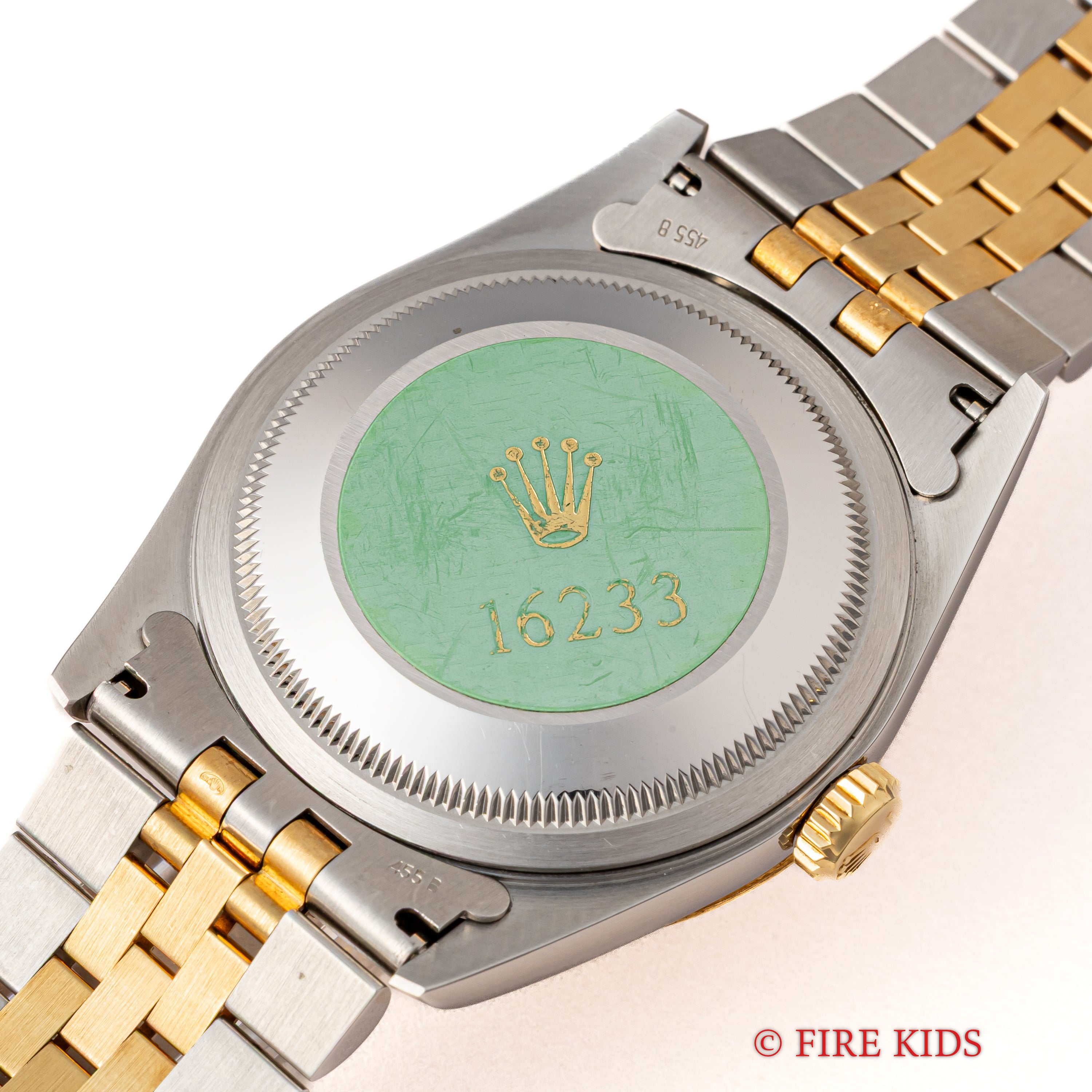 ロレックス デイトジャスト36 コンビ 1993年製 Ref.16233 シャンパンダイヤル 純正ジュビリーブレス