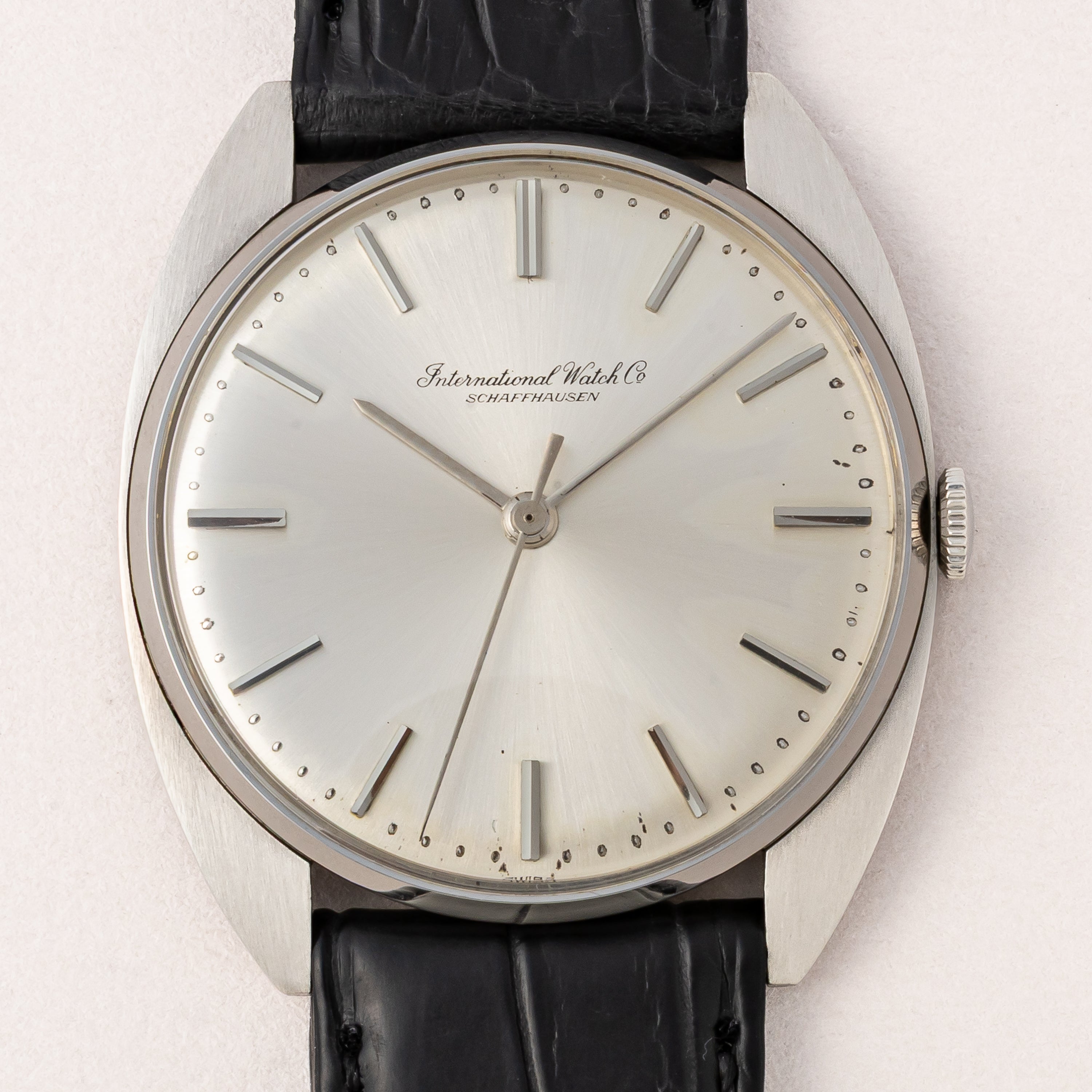 IWC Cal.402 手巻き 純正尾錠付き 修理明細付き