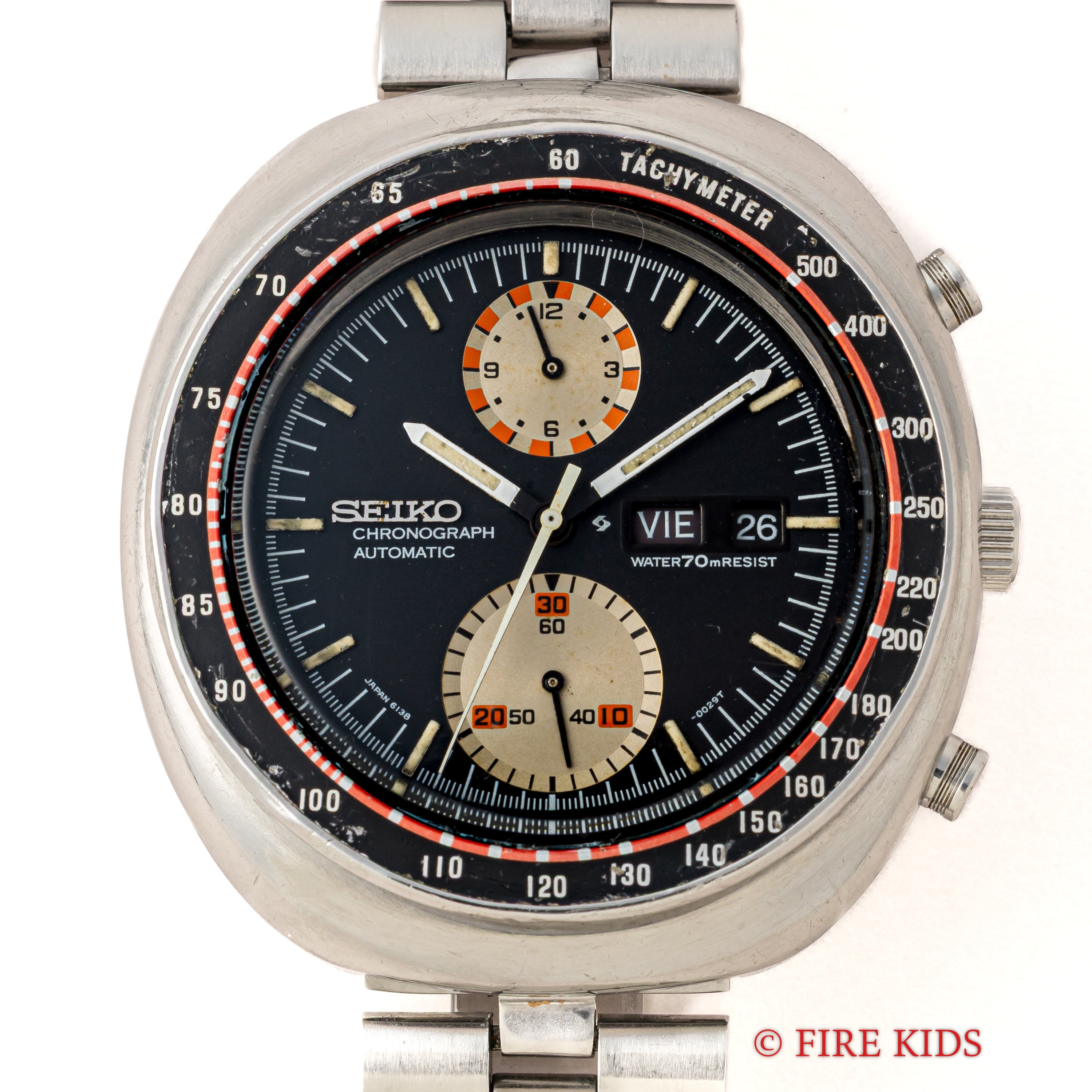 セイコー 1971年製 スピードタイマー UFO Ref.6138-0011 自動巻クロノグラフ