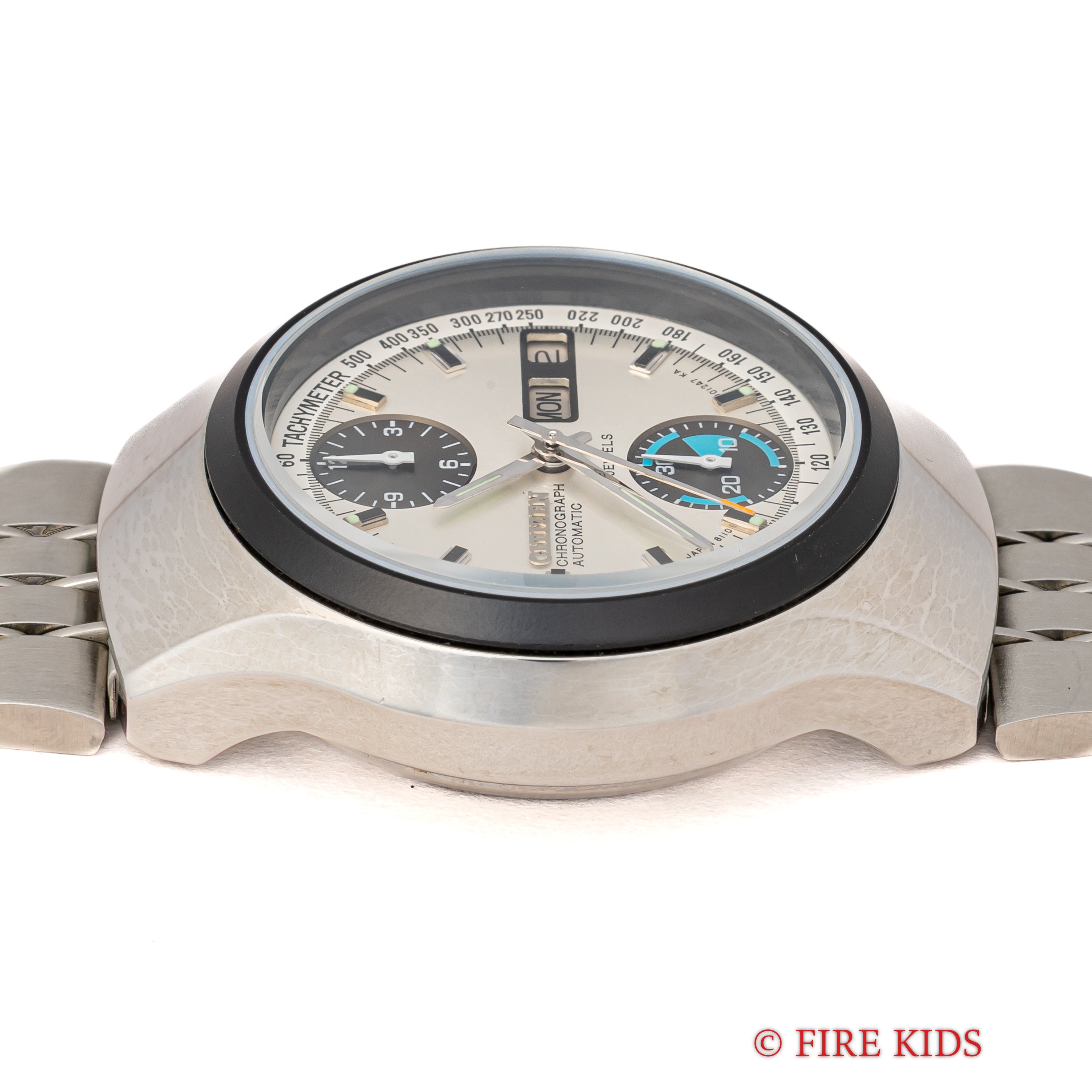 シチズン チャレンジタイマー 1976年製 自動巻きクロノグラフ 純正ブレス タグ付き