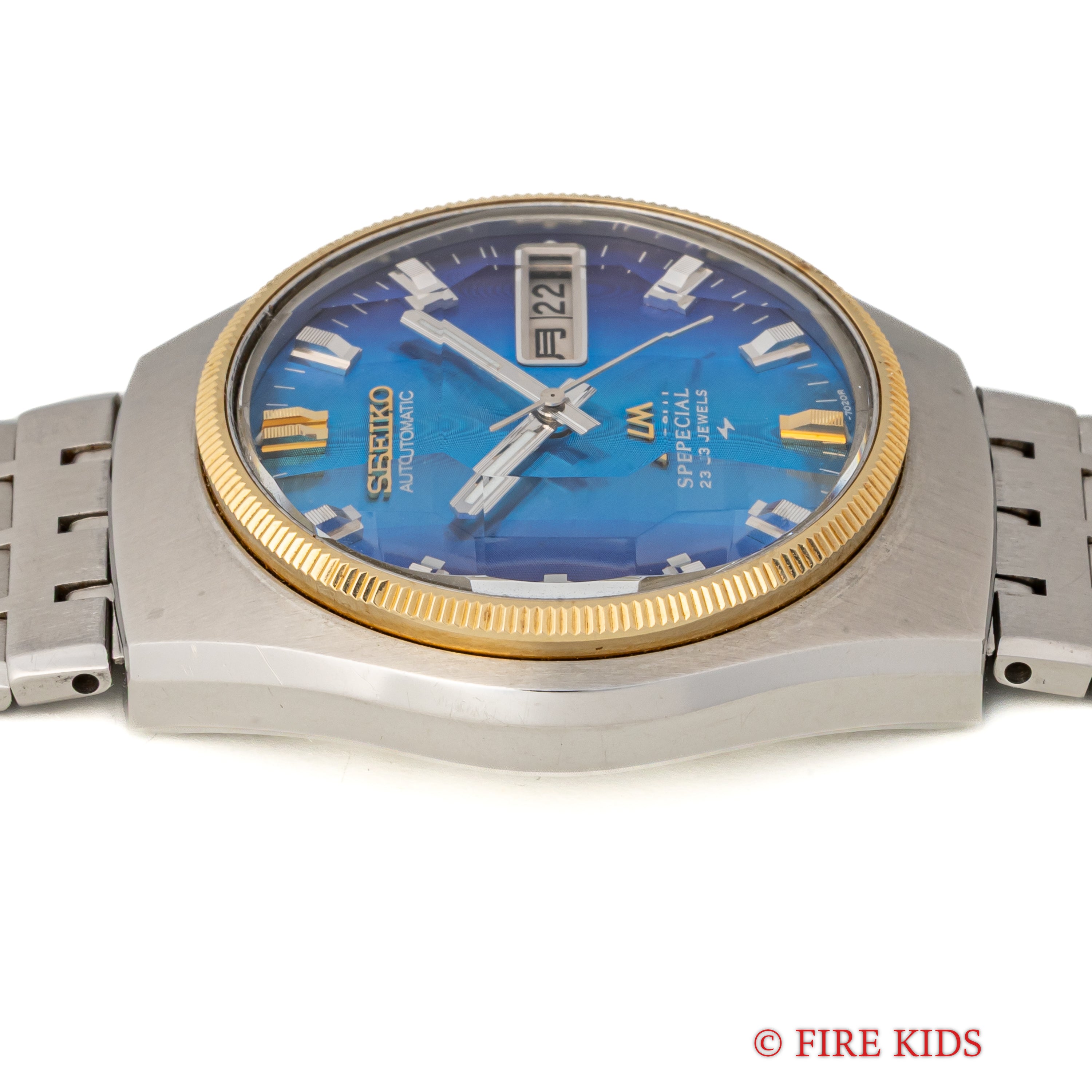 セイコー LM スペシャル Ref.5216-7020 1974年製 自動巻 カットガラス 純正ブレス