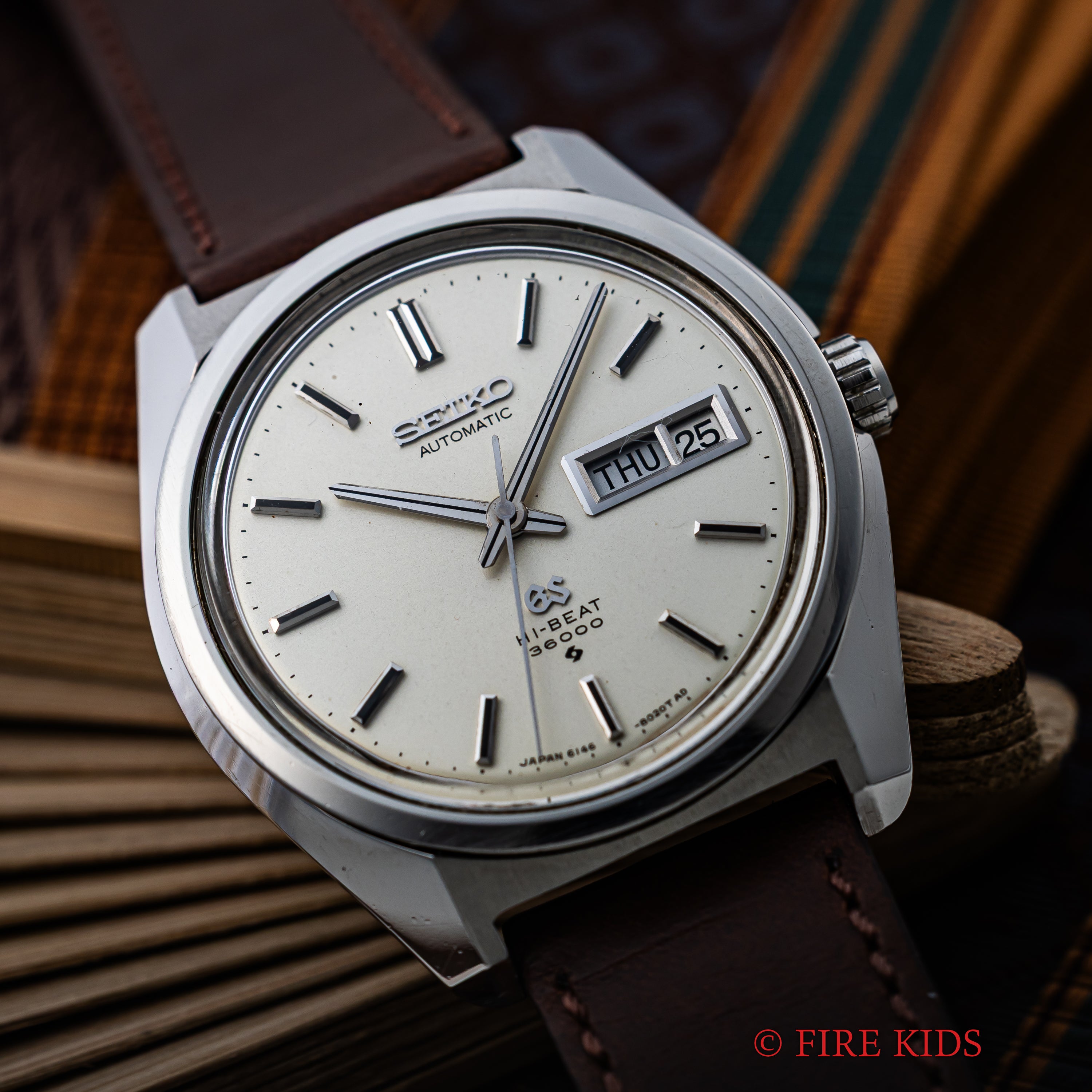 グランドセイコー ハイビート 36000 1969年製 Ref.6146-8000 61GS 10振動自動巻