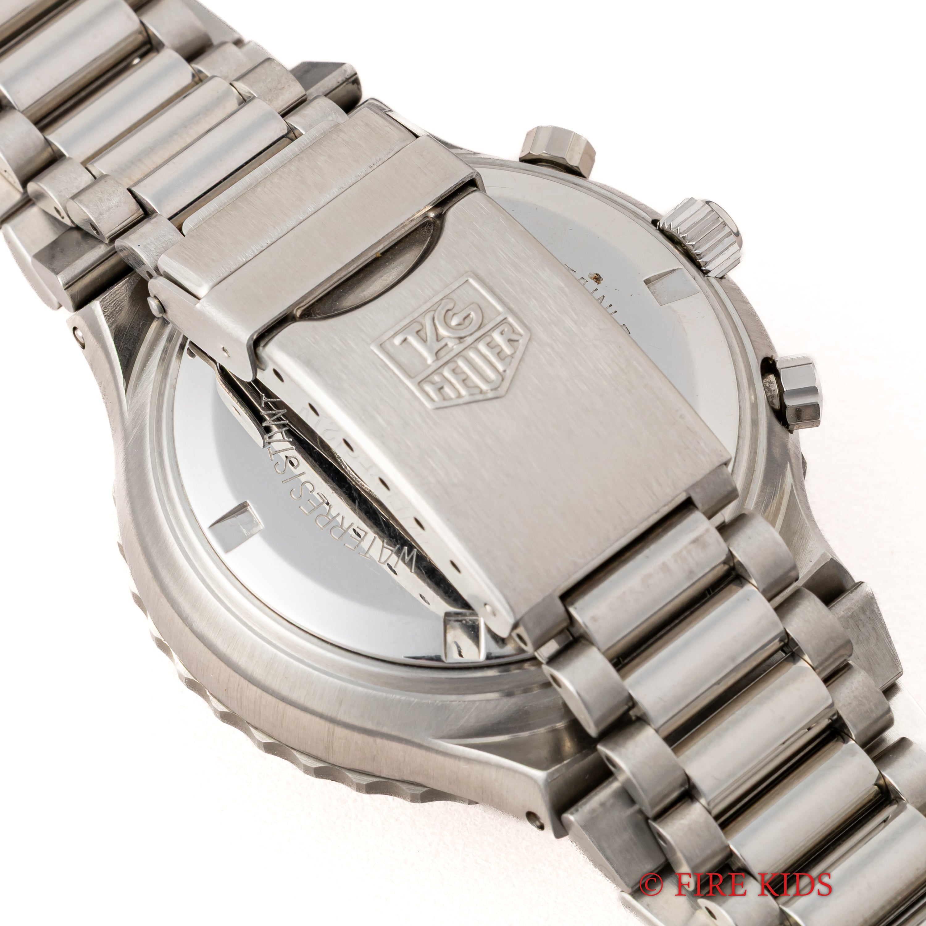 タグ・ホイヤー パイロットクロノグラフ 1980年代製 自動巻クロノグラフ 純正ブレス 箱付