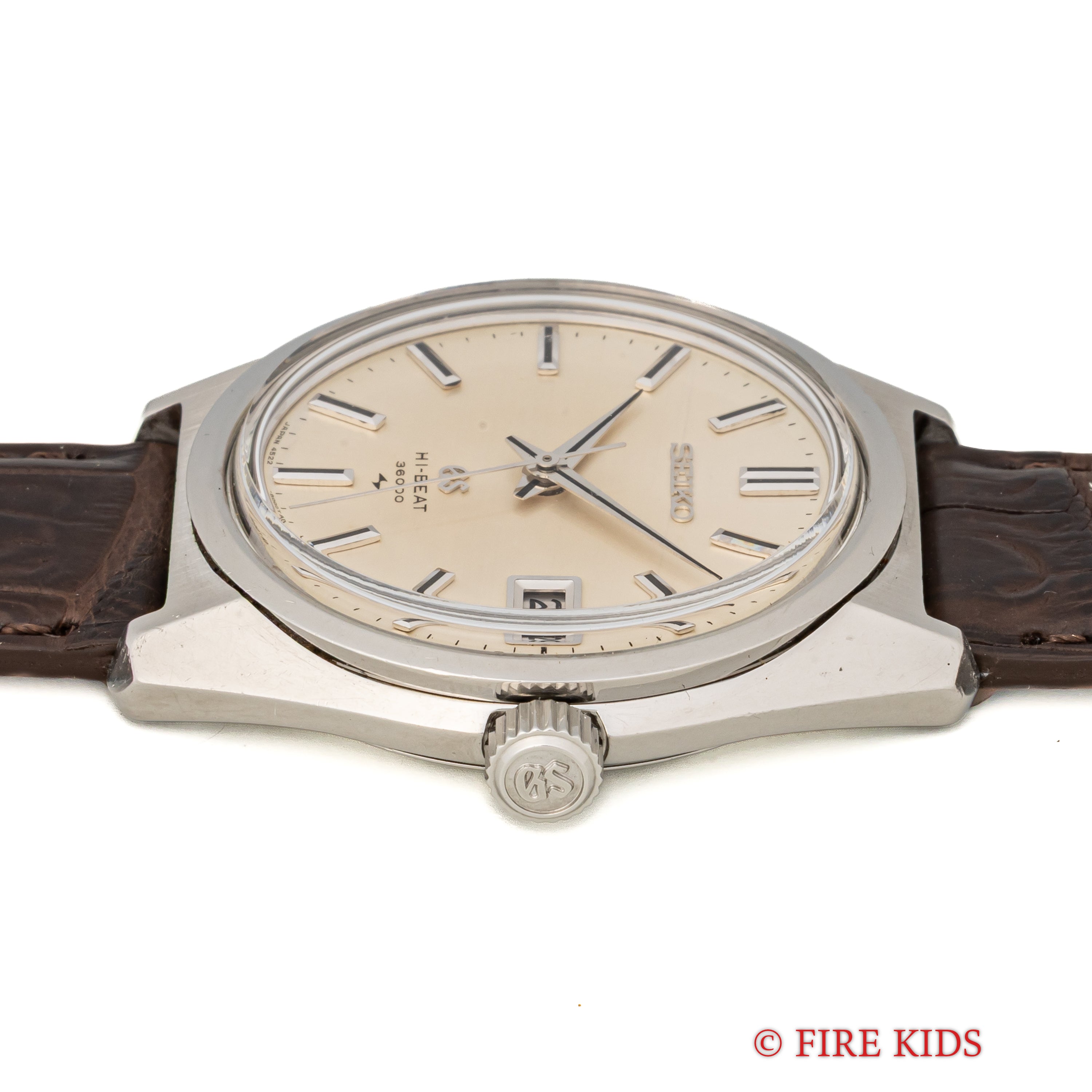 グランドセイコー 1969年製 10振動 手巻き 45GS Ref.4522-8000 ハイビート セイコースタイルケース