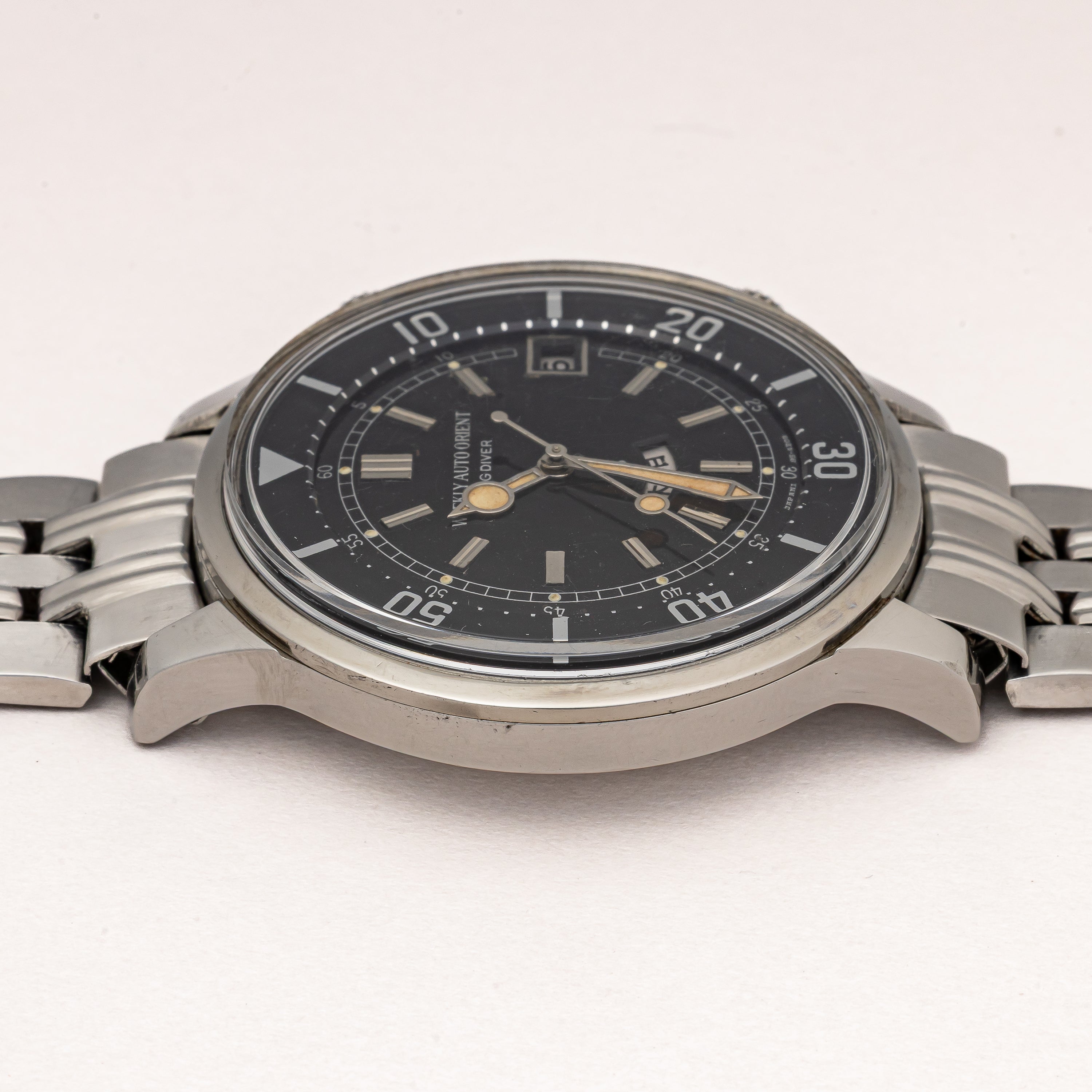 オリエント ウィークリーオートオリエント キングダイバー タコ針 ブレス付き