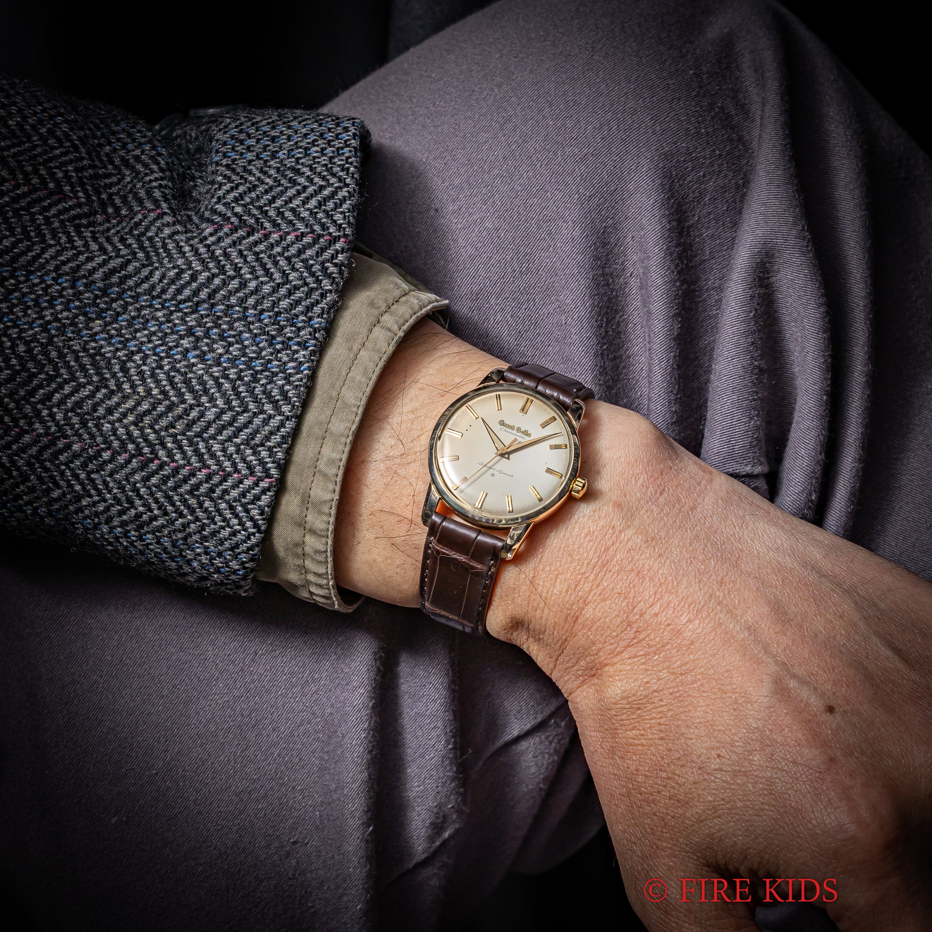 グランドセイコー ファーストモデル 1963年製 Ref.J14070 GS パティーナダイヤル