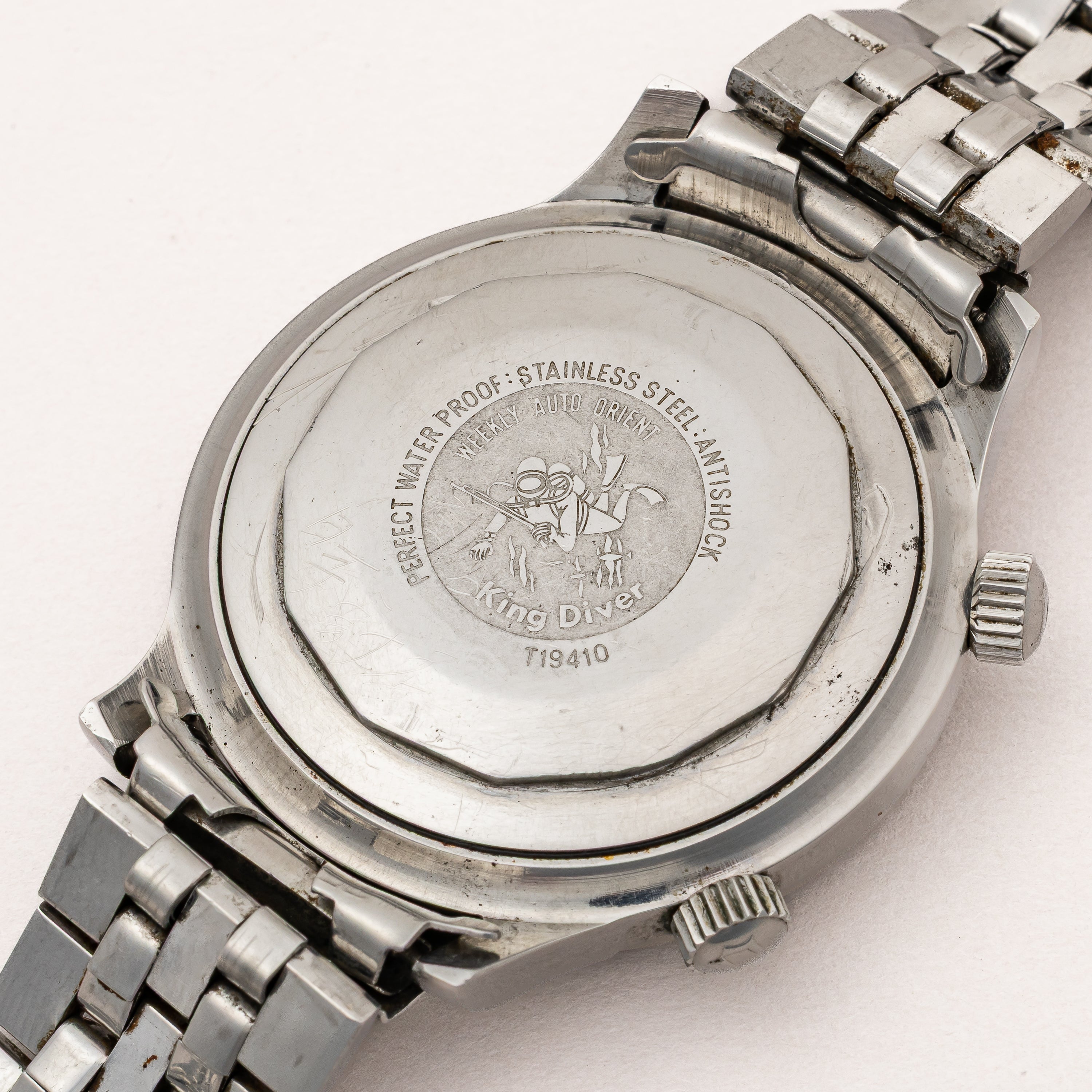 オリエント ウィークリーオートオリエント キングダイバー タコ針 ブレス付き