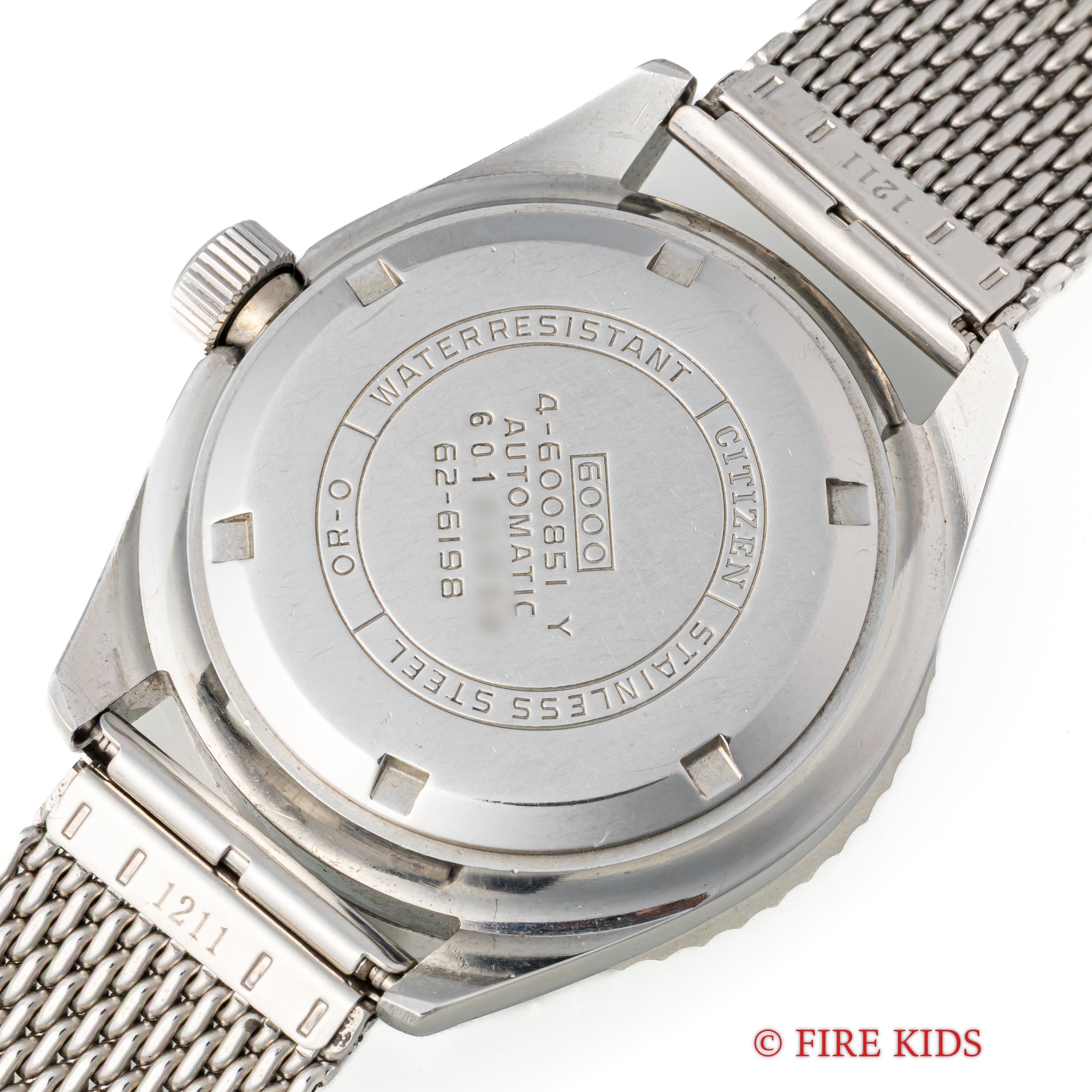 シチズン 150m チャレンジダイバー 1976年製 赤カレンダー 4‐600851Y