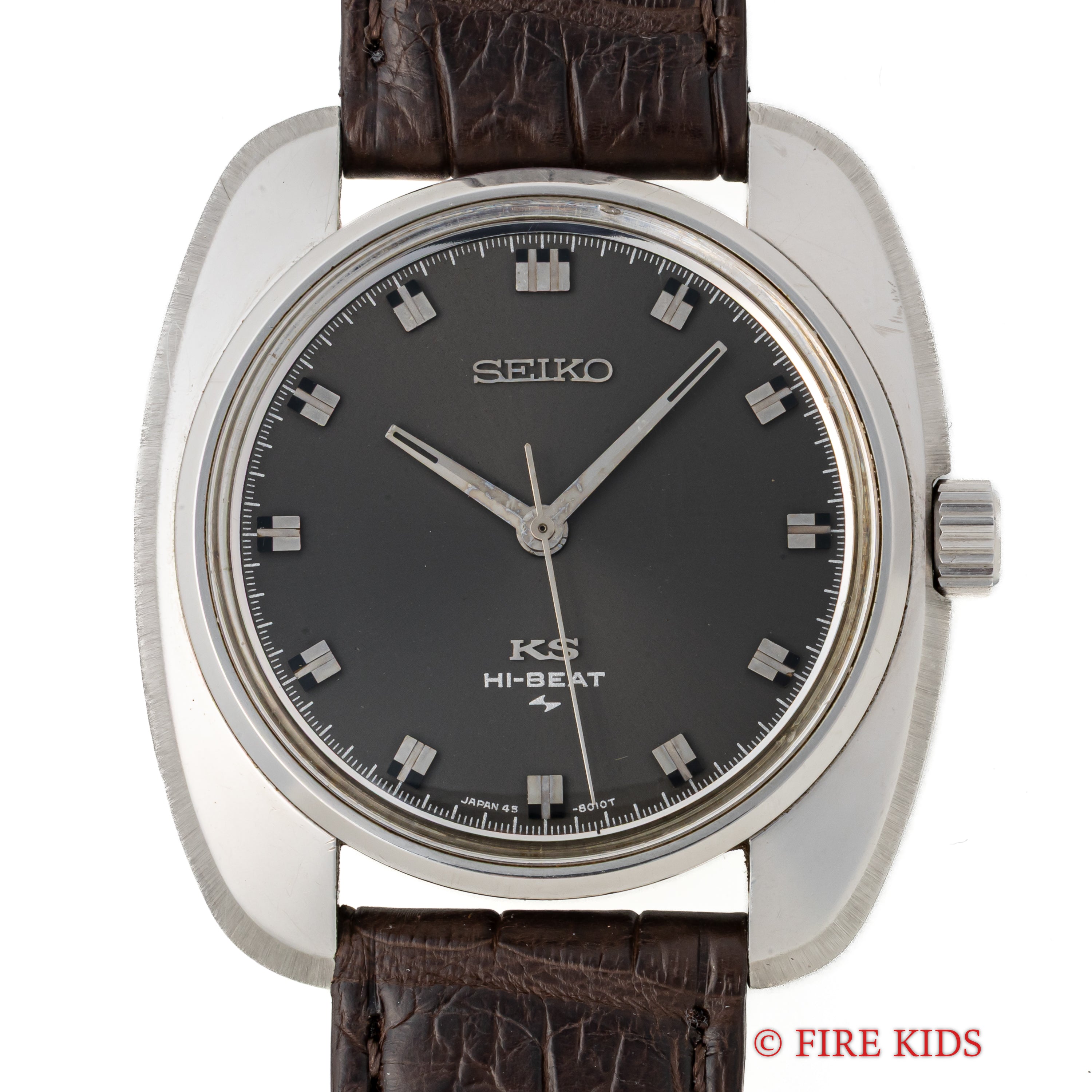 キングセイコー ハイビート 1969年製 Ref.45-8000 グレーダイヤル 10振動手巻き