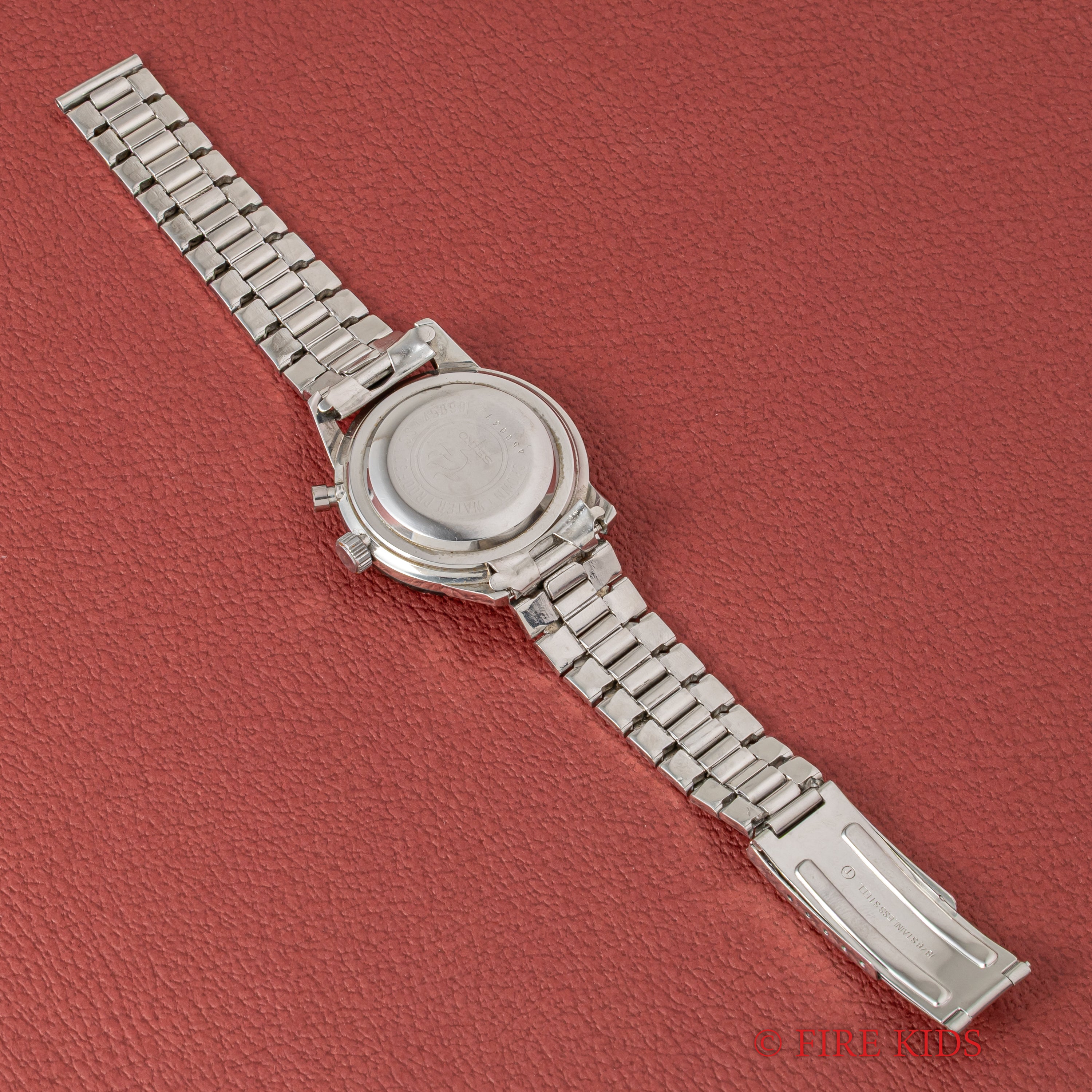 セイコー ワンプッシュクロノグラフ 1964年製 Ref.45899 聖火マーク プラベゼル 純正ブレス付き