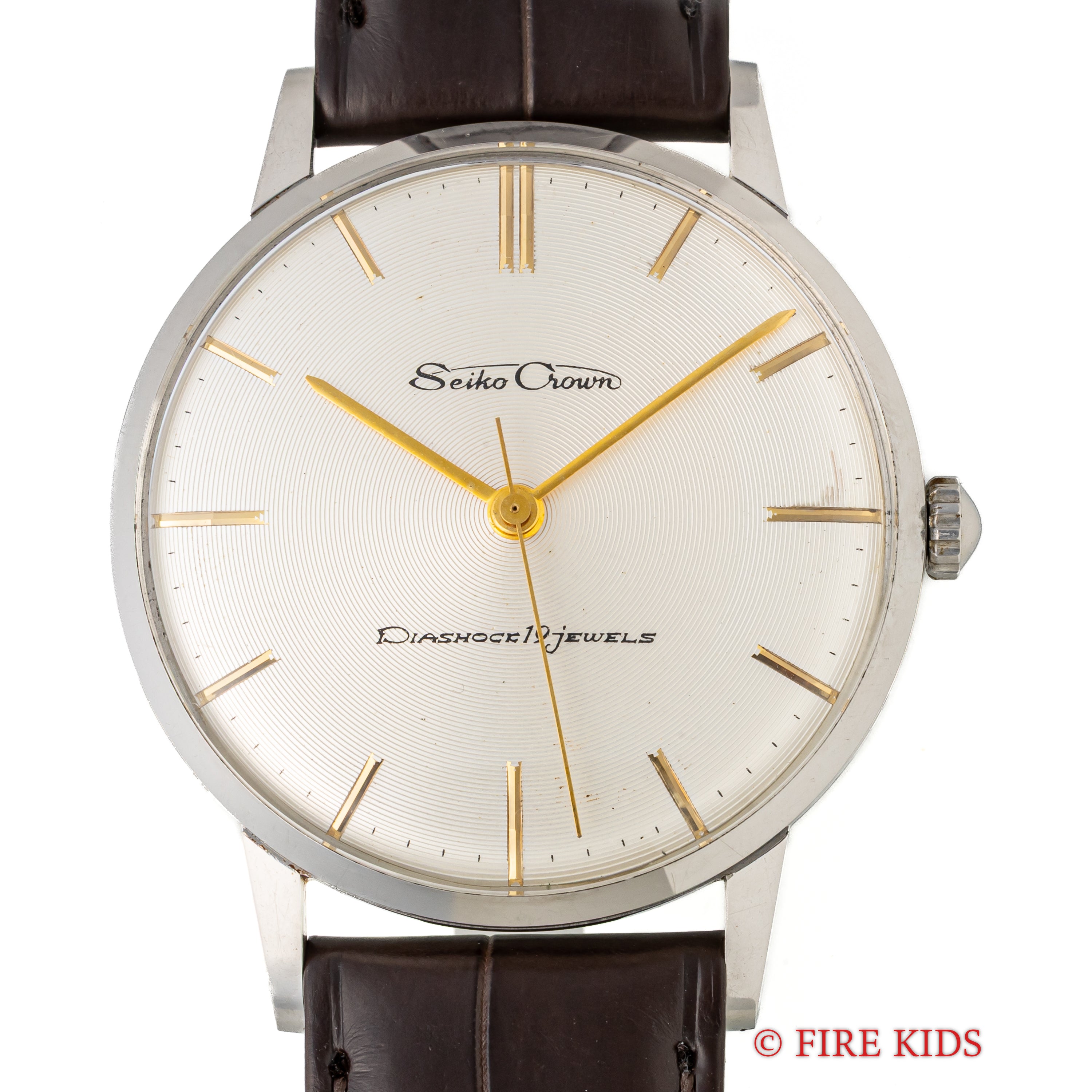 セイコー クラウン 1960年製(昭和35年製) Ref.15002 レコード文字盤