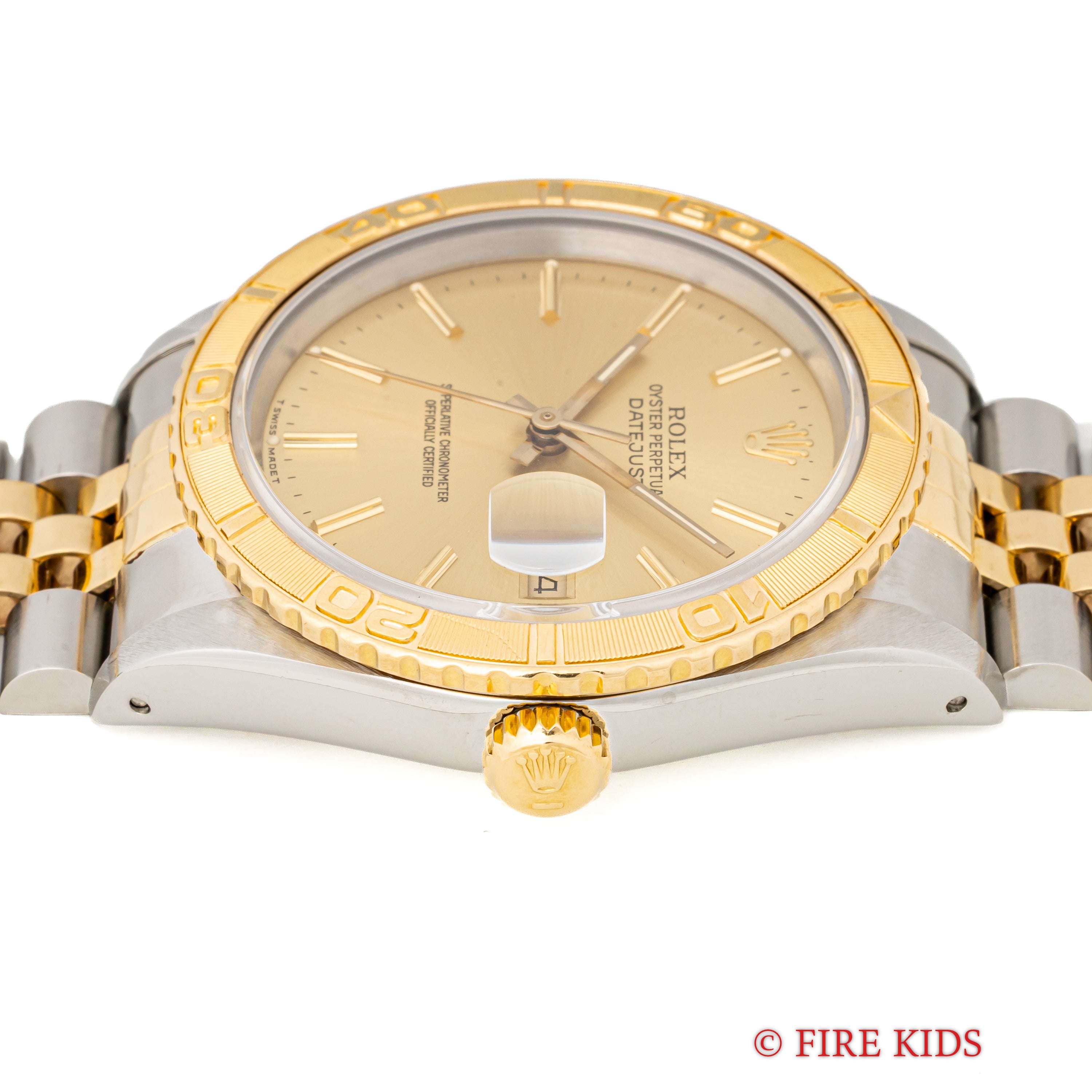 ロレックス サンダーバード1991年製 Ref.16263 シャンパンコンビ