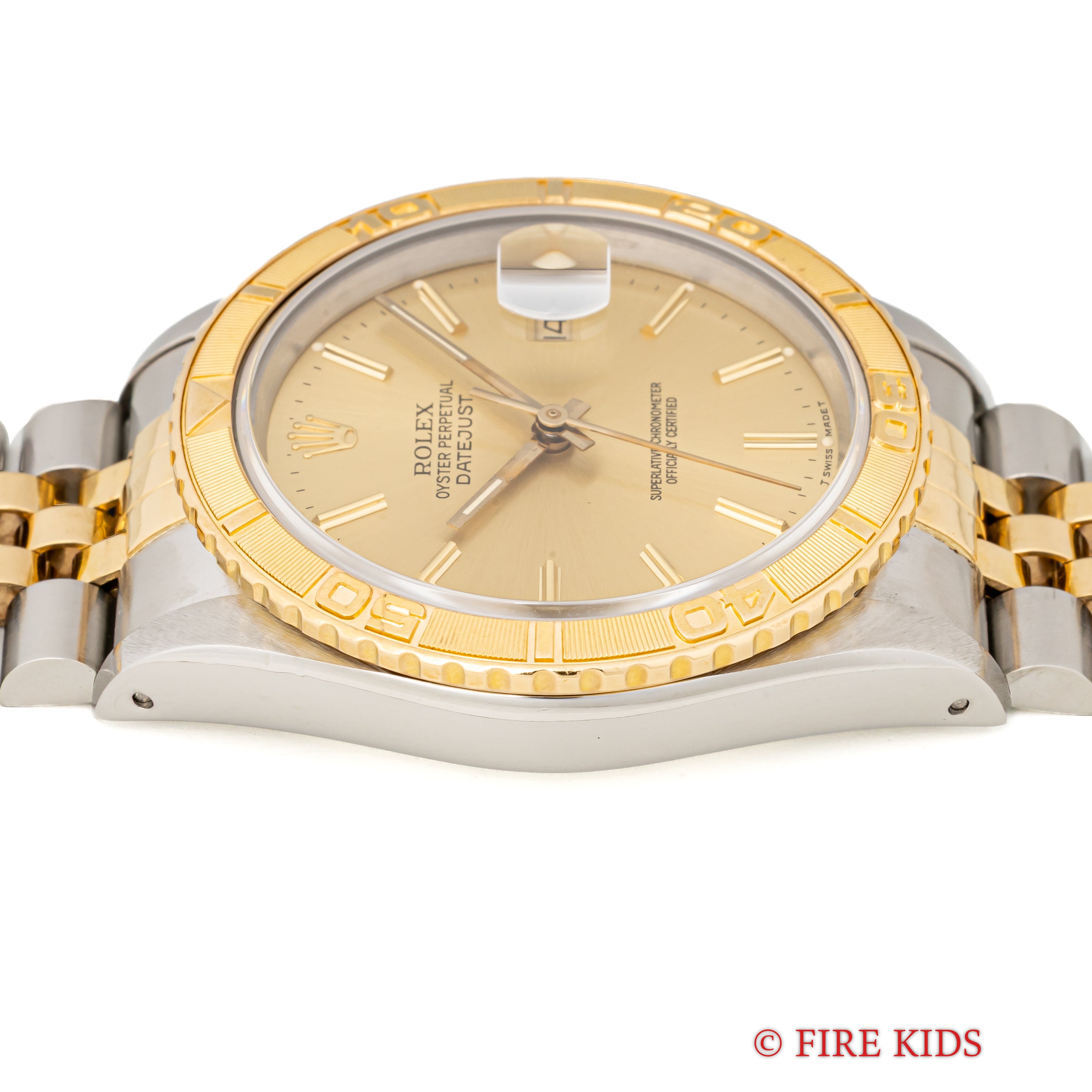 ロレックス サンダーバード1991年製 Ref.16263 シャンパンコンビ