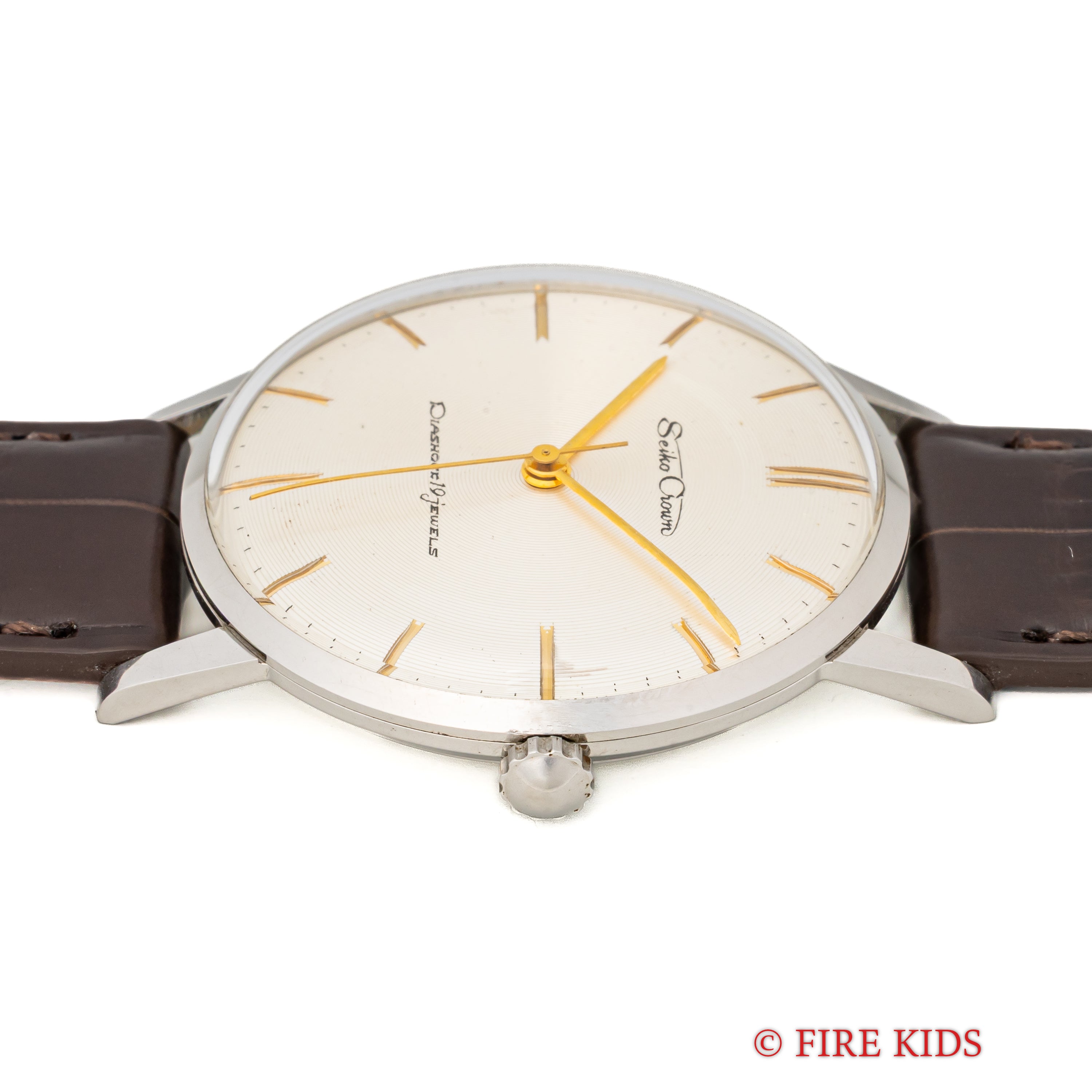 セイコー クラウン 1960年製(昭和35年製) Ref.15002 レコード文字盤