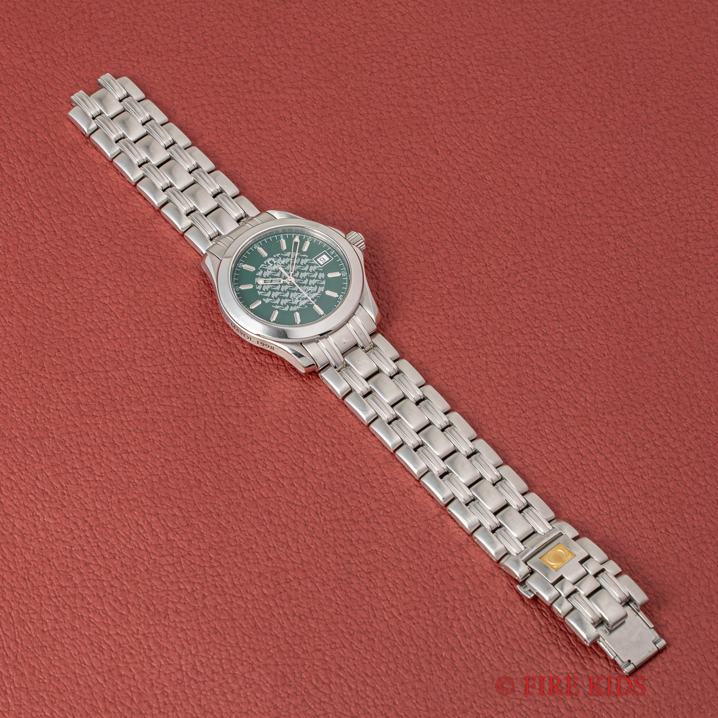 オメガ シーマスター120 ジャック・マイヨール 1998年製 限定モデル 自動巻き Ref.2506.70/168.1614 Cal.1120 ギャラ付き