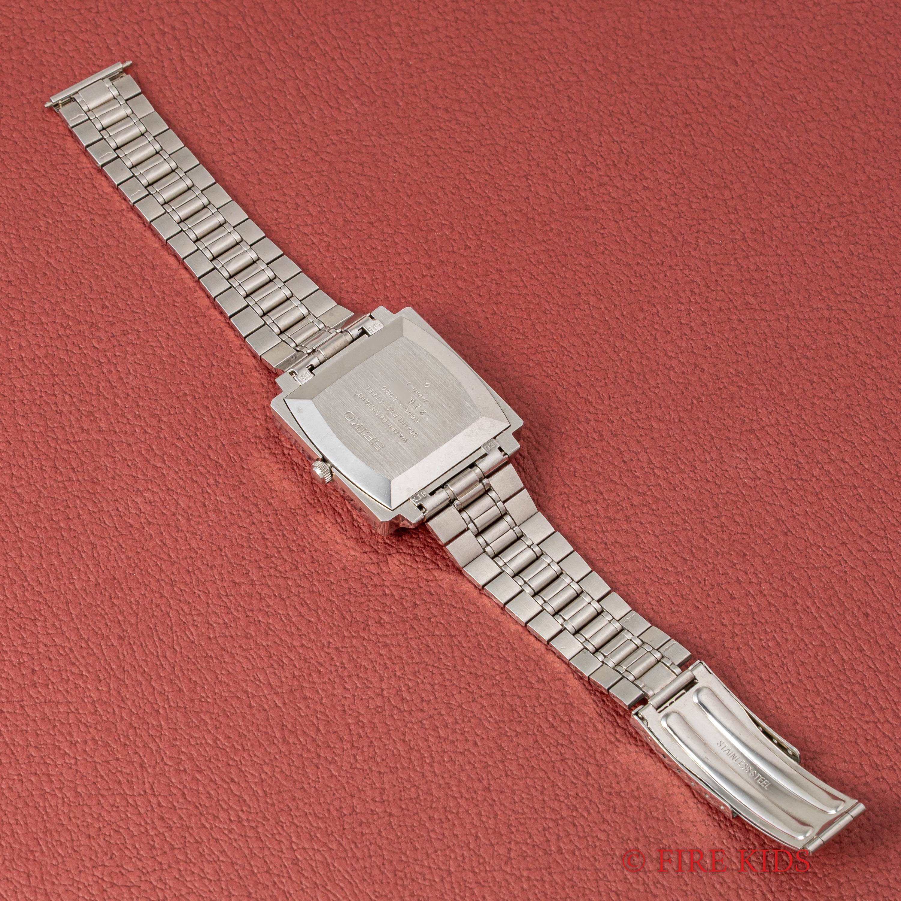 セイコー LM 1972年製 未使用美品 Ref.5606-5080 ブラウングラデーションダイヤル カットガラス 純正ブレス付き タグ付き