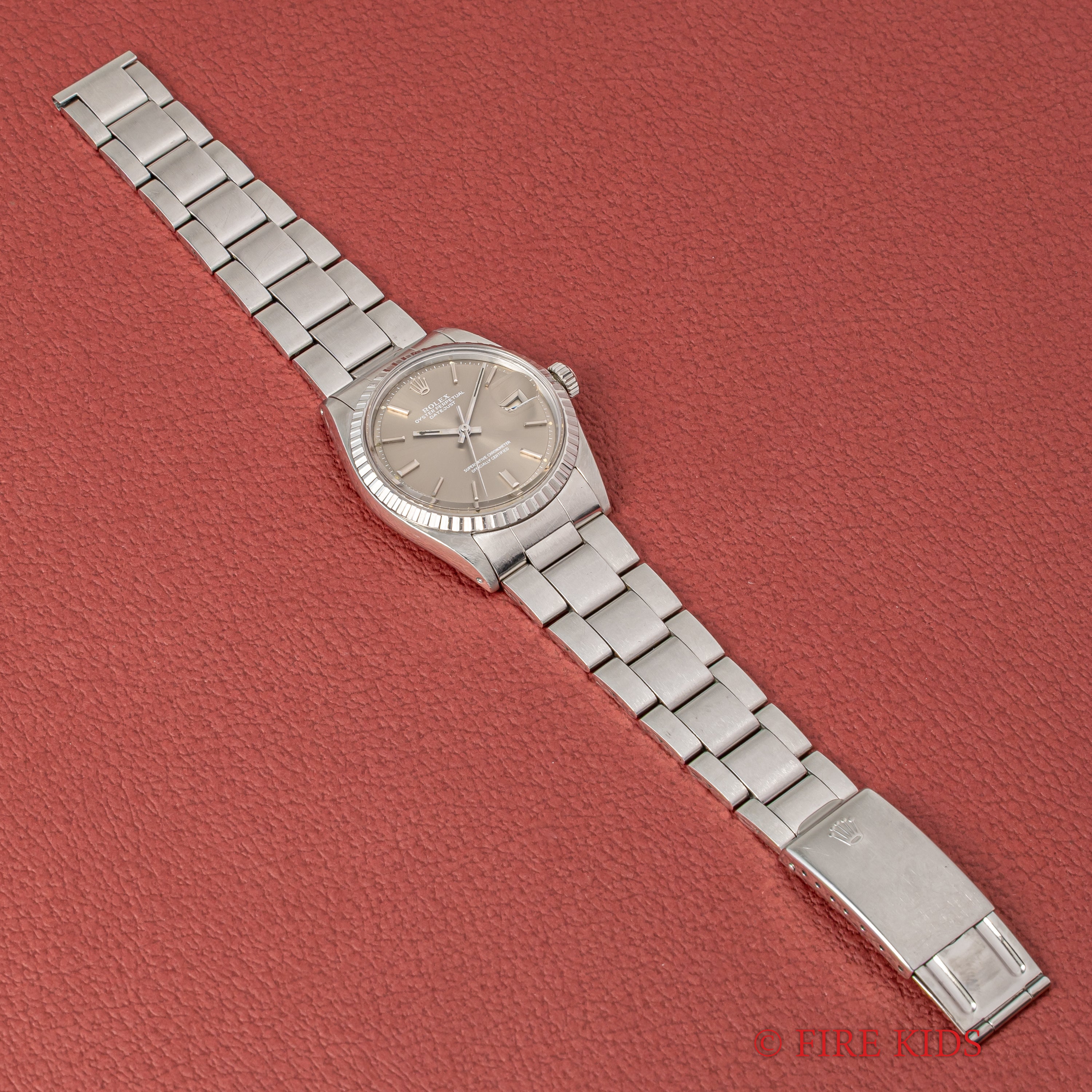 ロレックス デイトジャスト グレーダイヤル 1971年製 自動巻き Ref.1603