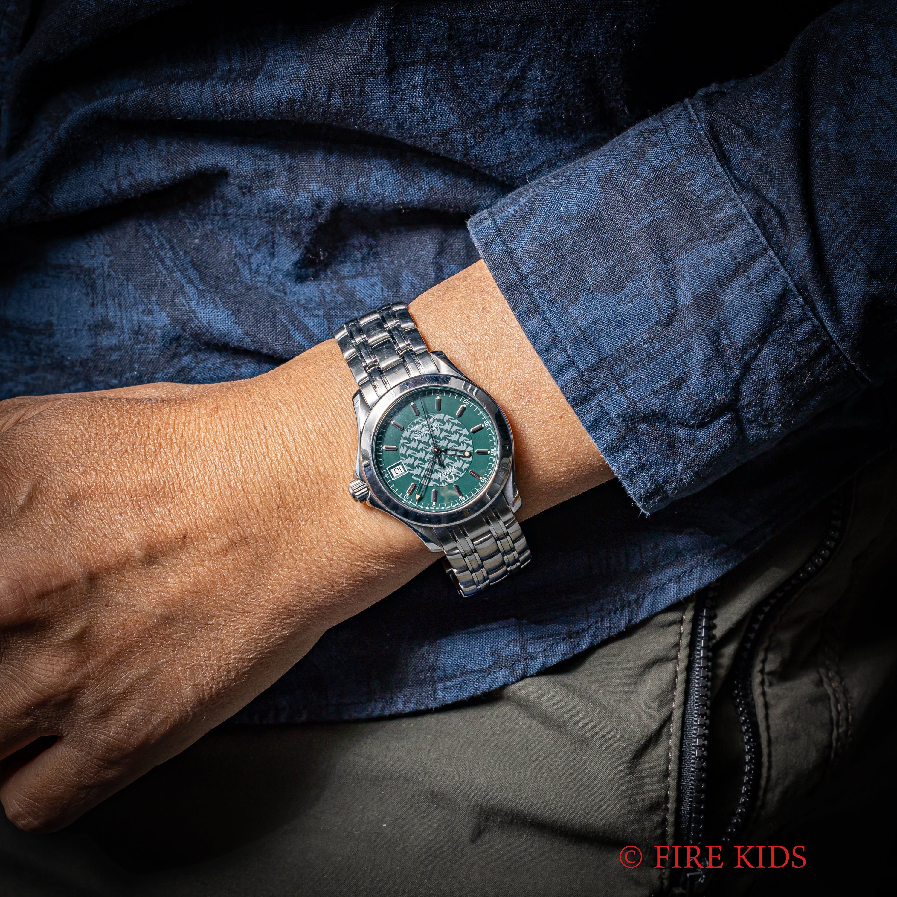 オメガ シーマスター120 ジャック・マイヨール 1998年製 限定モデル 自動巻き Ref.2506.70/168.1614 Cal.1120 ギャラ付き