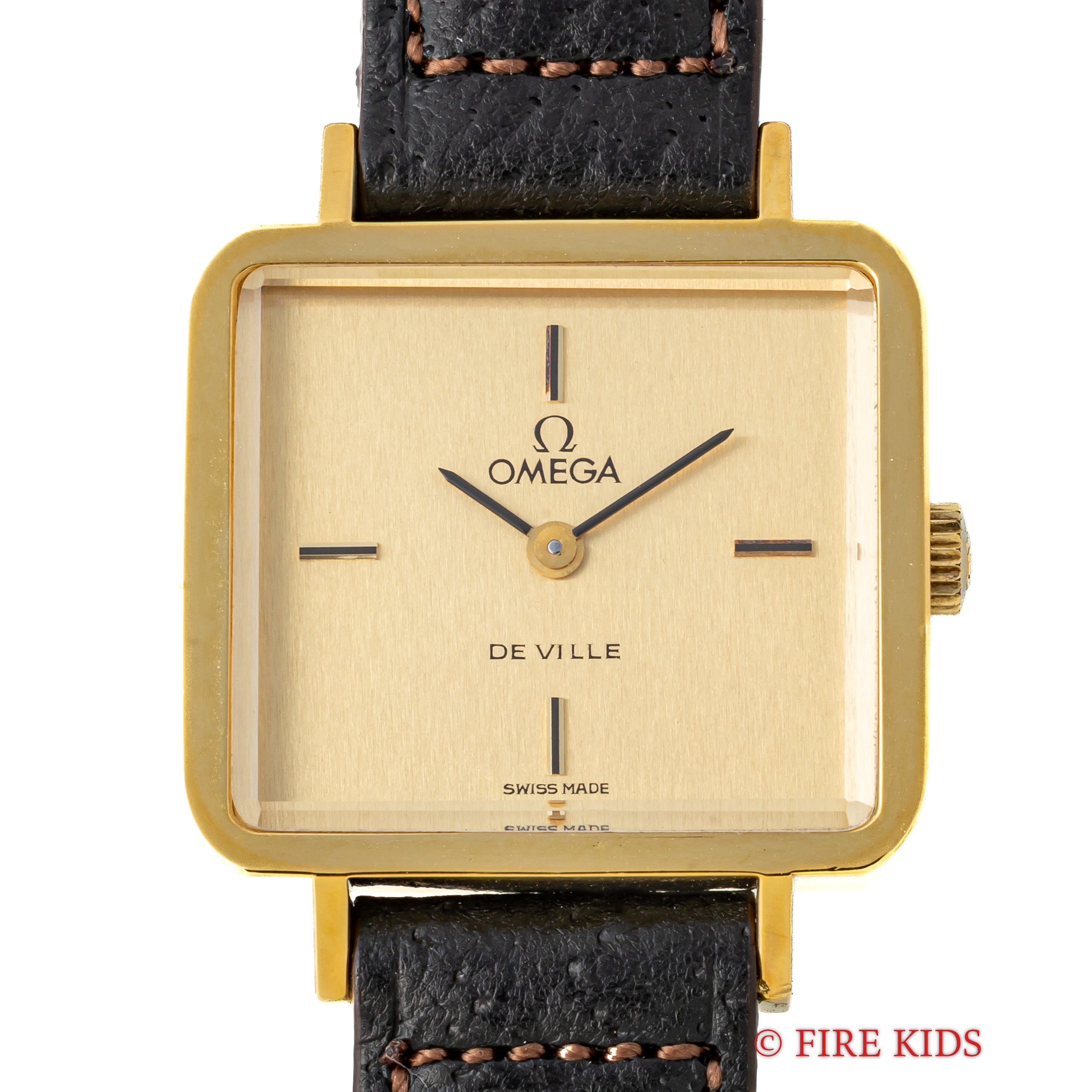 オメガ デ・ヴィル スクエア 金張り 1974年製 手巻き