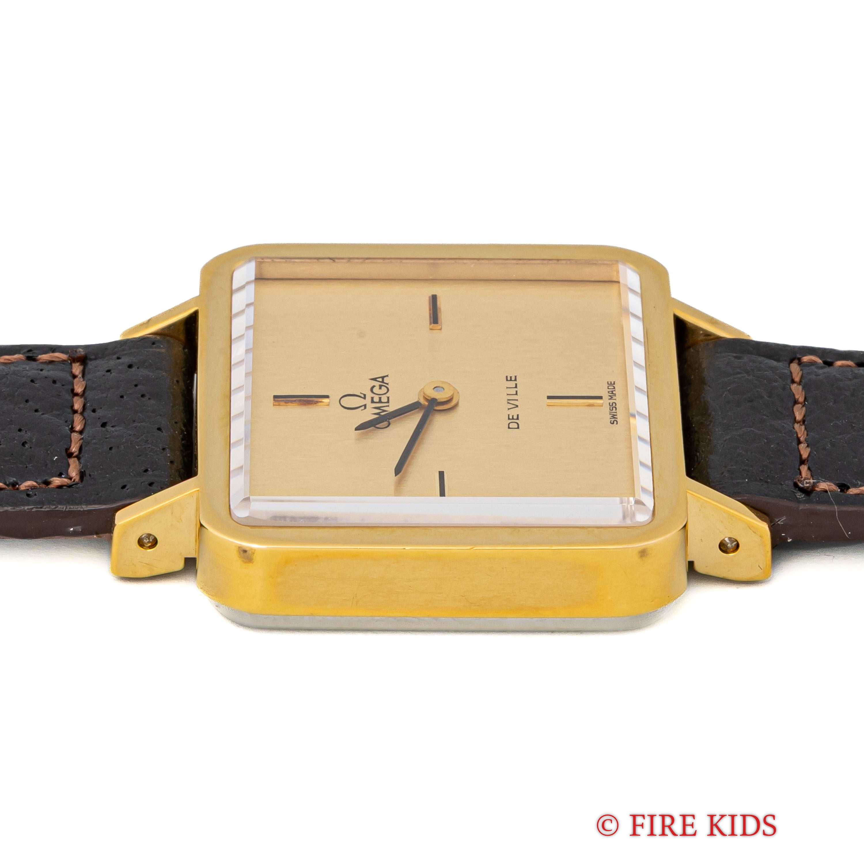 オメガ デ・ヴィル スクエア 金張り 1974年製 手巻き