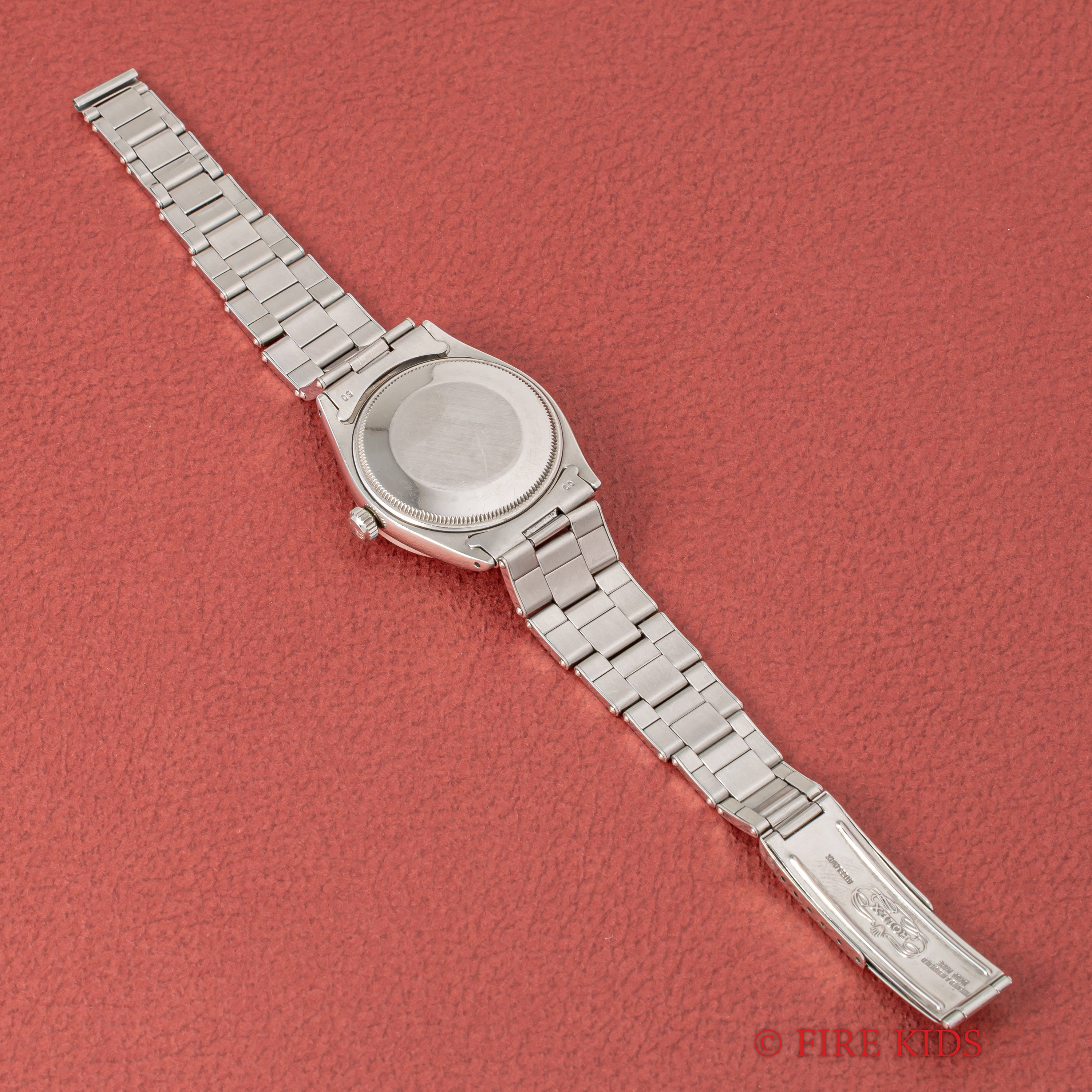 ロレックス オイスターパーペチュアル 1959年製 Ref.1007最初期型 ホワイトダイヤル 純正リベットブレス