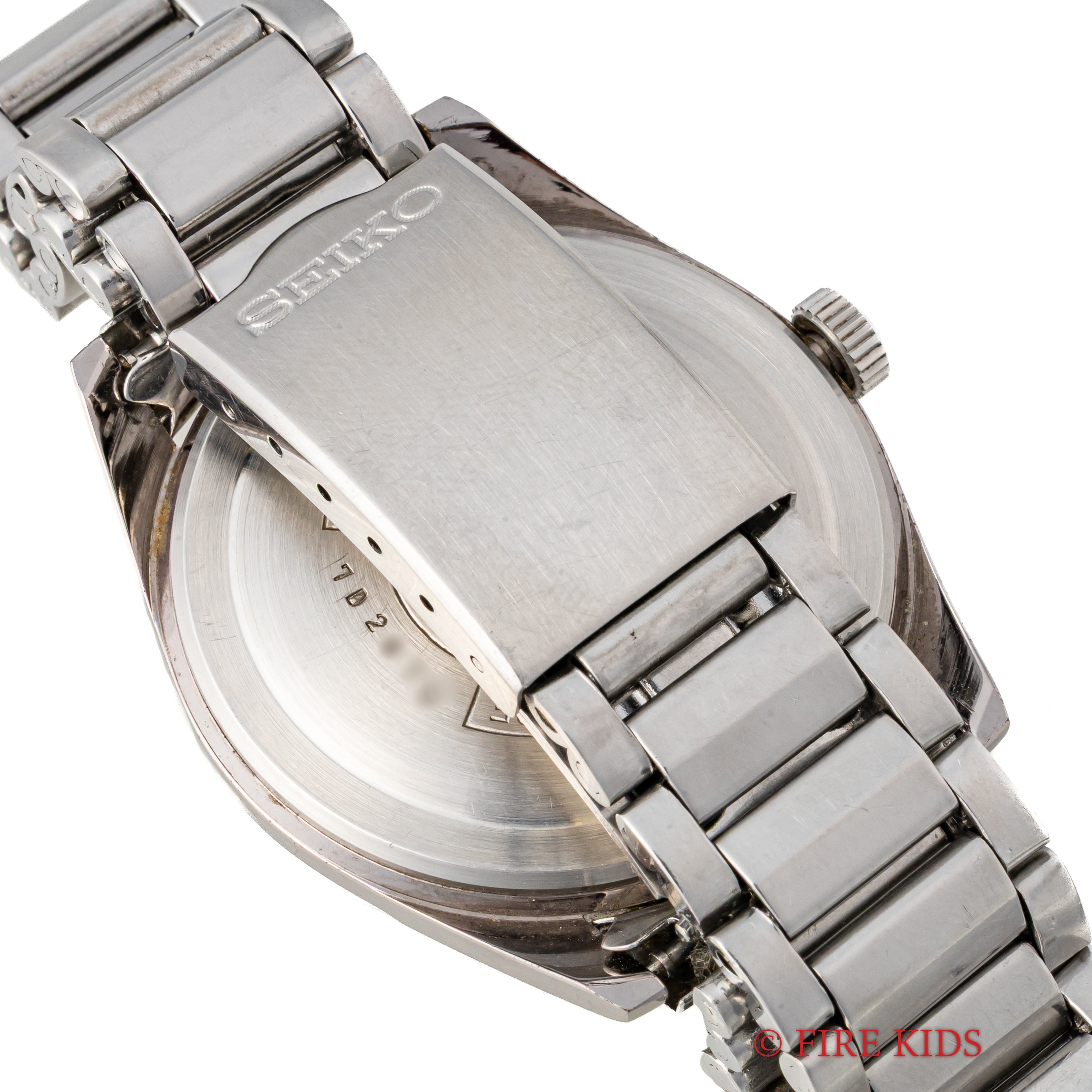 セイコー スポーツマン グレーダイヤル 1967年製 タツノオトシゴ 純正ブレス付き