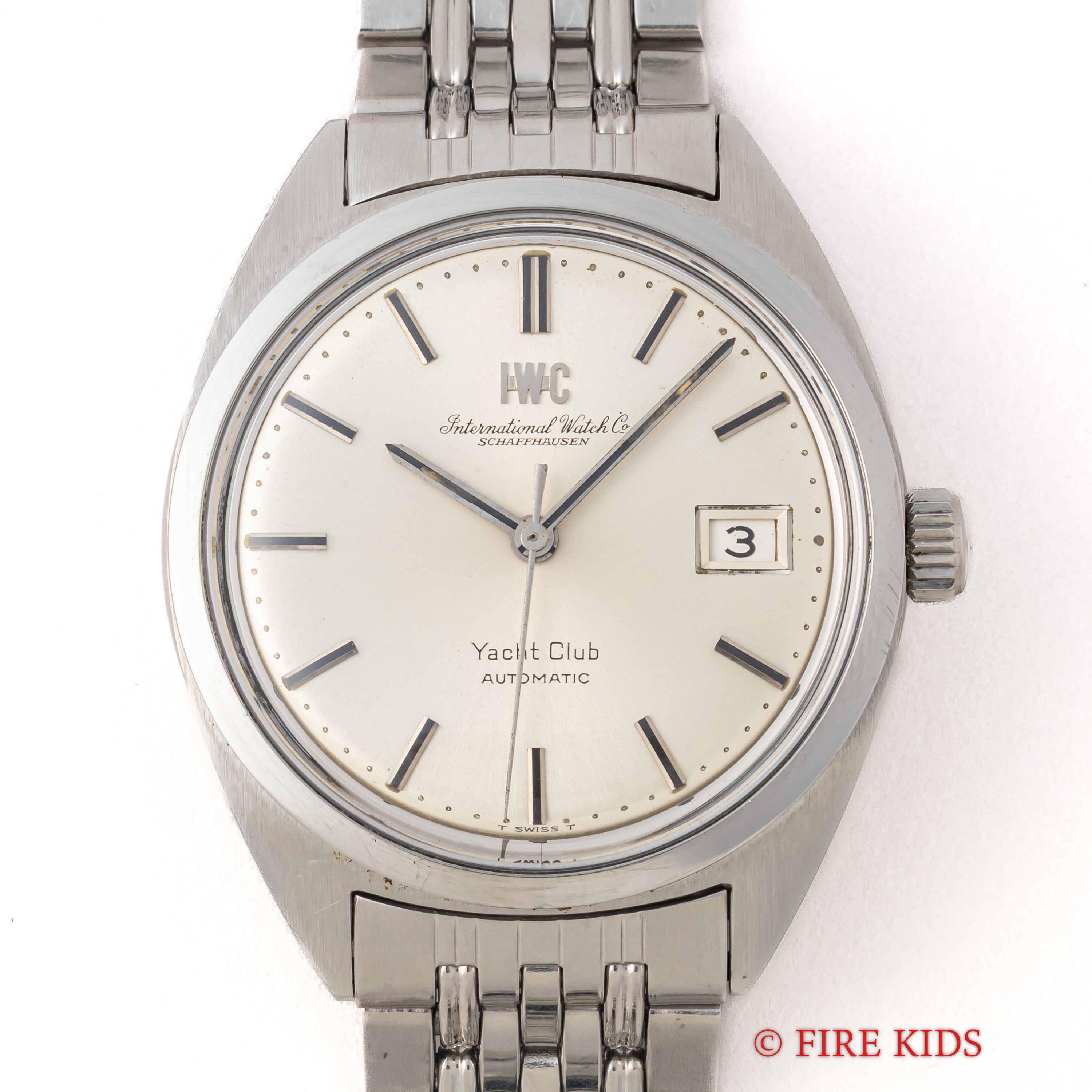 IWC ヨットクラブ 1969年製 Ref.R811 AD ペラトン式自動巻き Cal.8541B 純正ゲイフレアーブレス