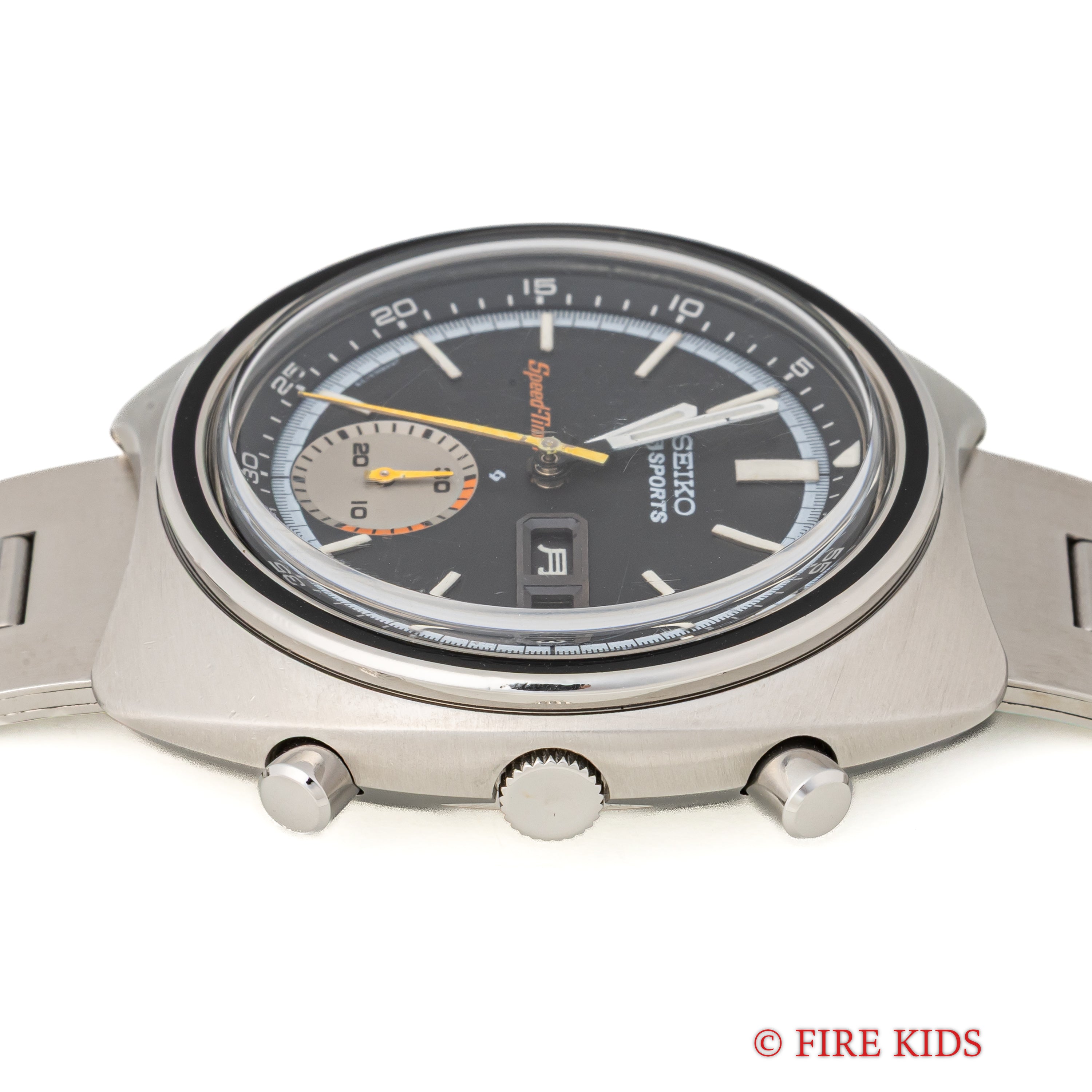 セイコー 5スポーツスピードタイマー Ref.6139-7020 1971年製 純正ブレス付き Cal.6139B 自動巻きクロノグラフ