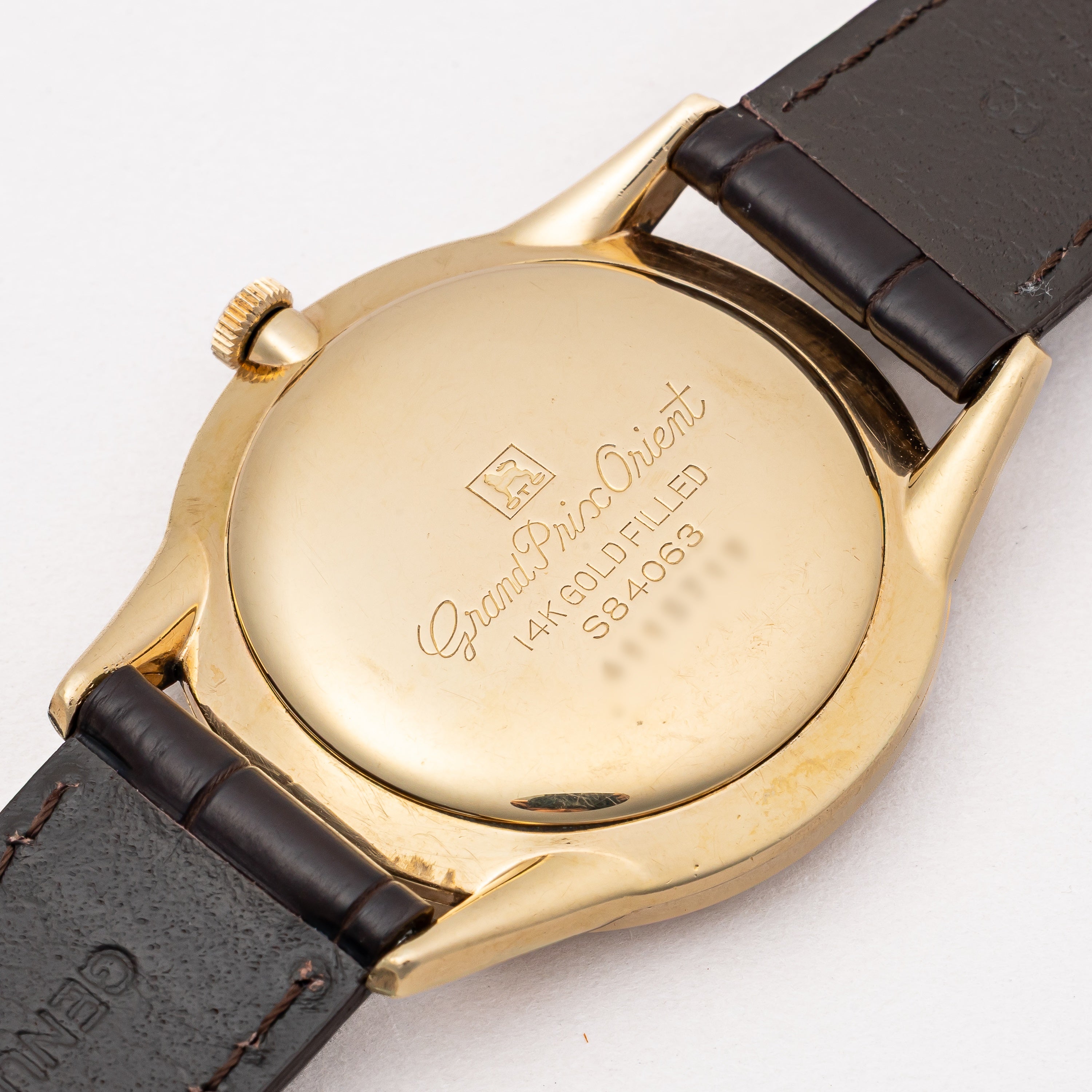 オリエント カレンダー 1960年代製 手巻き 金張り Ref.S84063