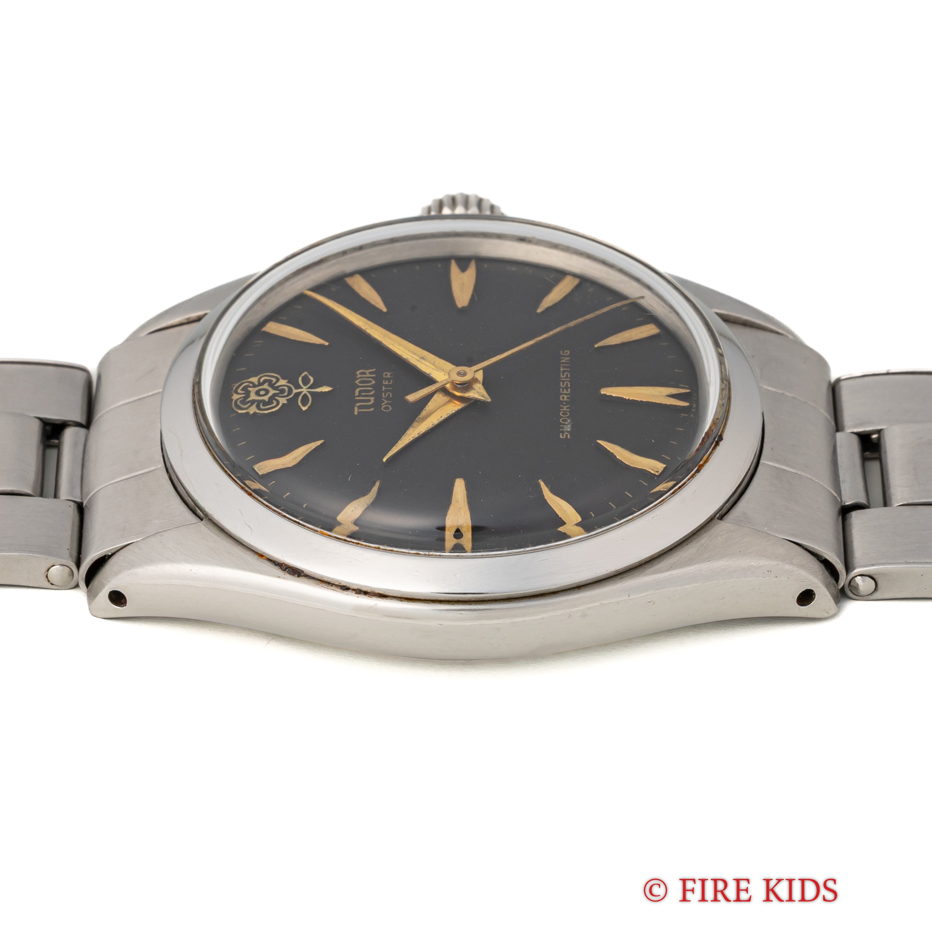 チューダー オイスター デカバラ リダンブラック 1962年製 Ref.7934 リベットブレス