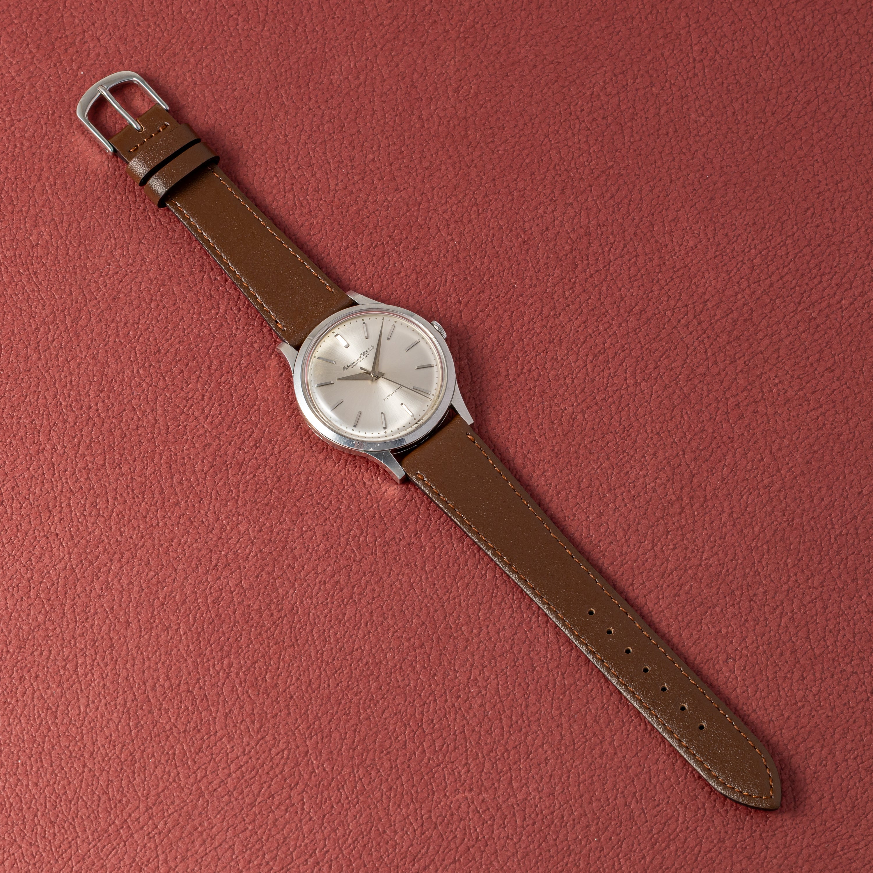 IWC ラウンドケース 1965年製 ペラトン式自動巻き Cal.853 オールドインター