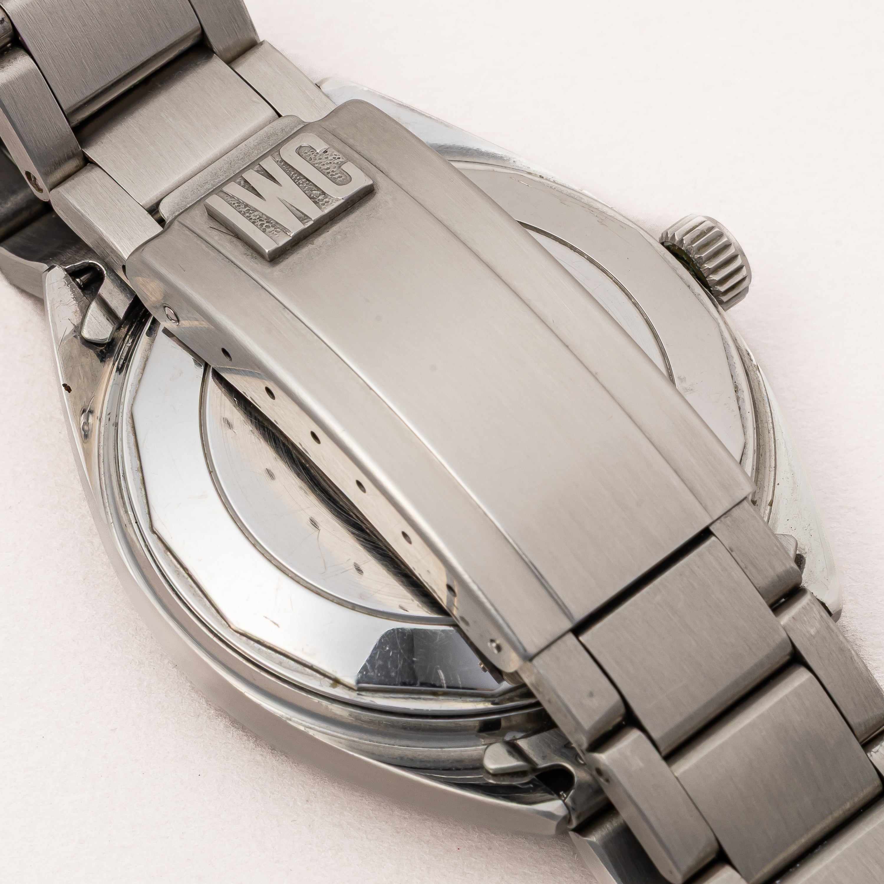 IWC ヨットクラブ 1967年製 Ref.R811AD オリジナルブルーダイヤル ペラトン式自動巻き Cal.854 お魚リューズ ノンデイト ブレス付き