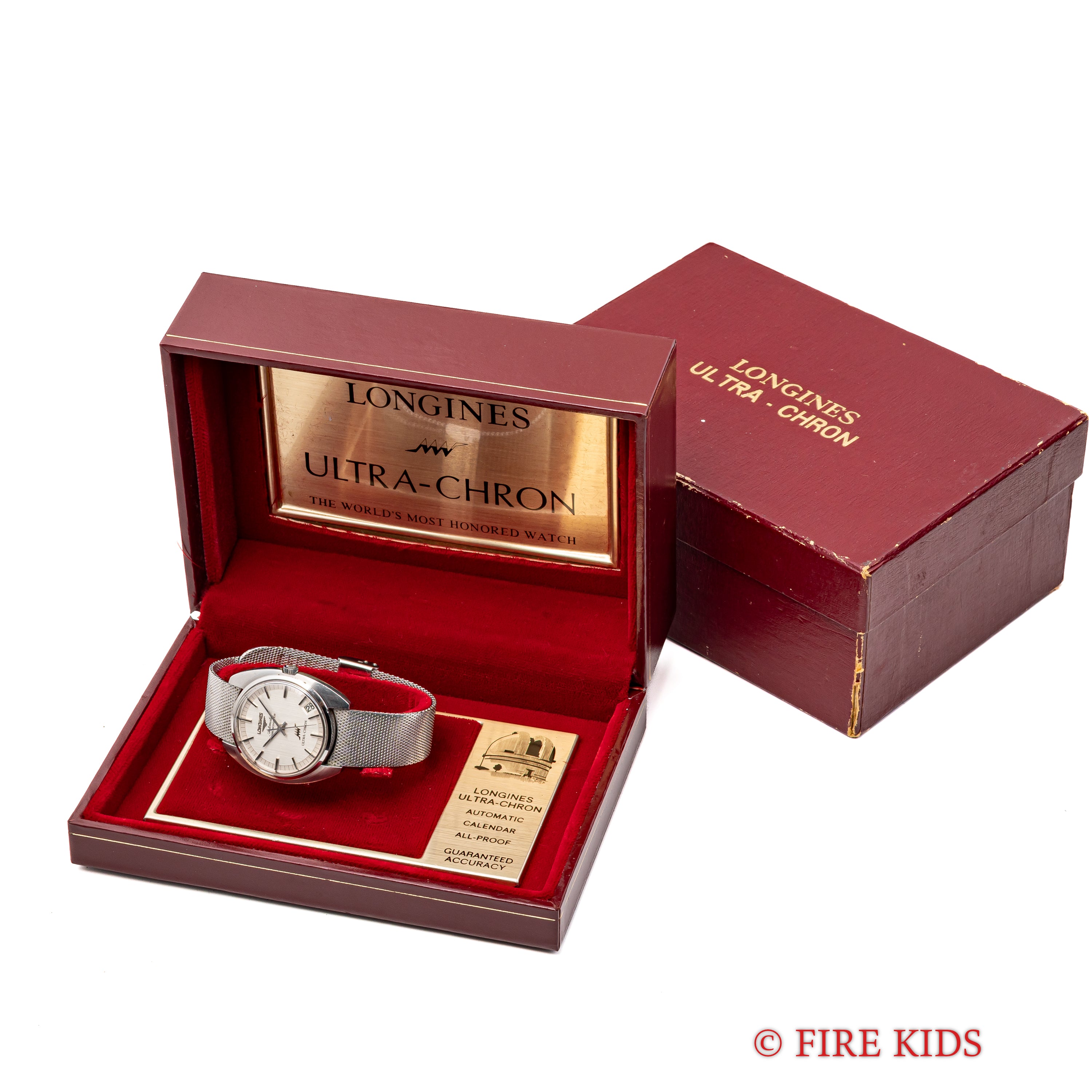 ロンジン ウルトラクロン クロノメーター 1969年製 10振動自動巻 Cal.431 Ref.8355 純正ブレス 箱付