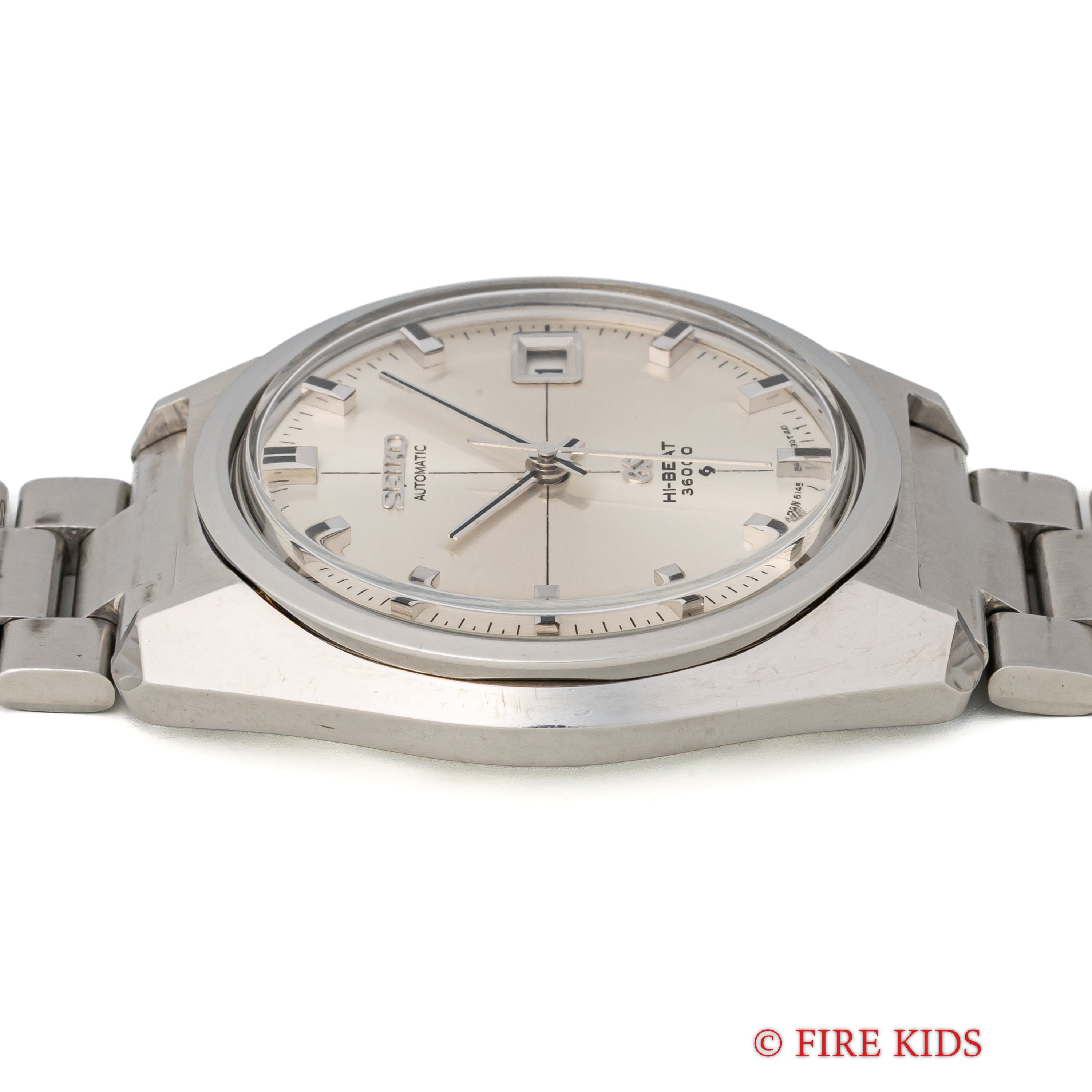 グランドセイコー ハイビート 36000 1969年製 Ref.6145-8000 61GS クロスライン 純正ブレス付き
