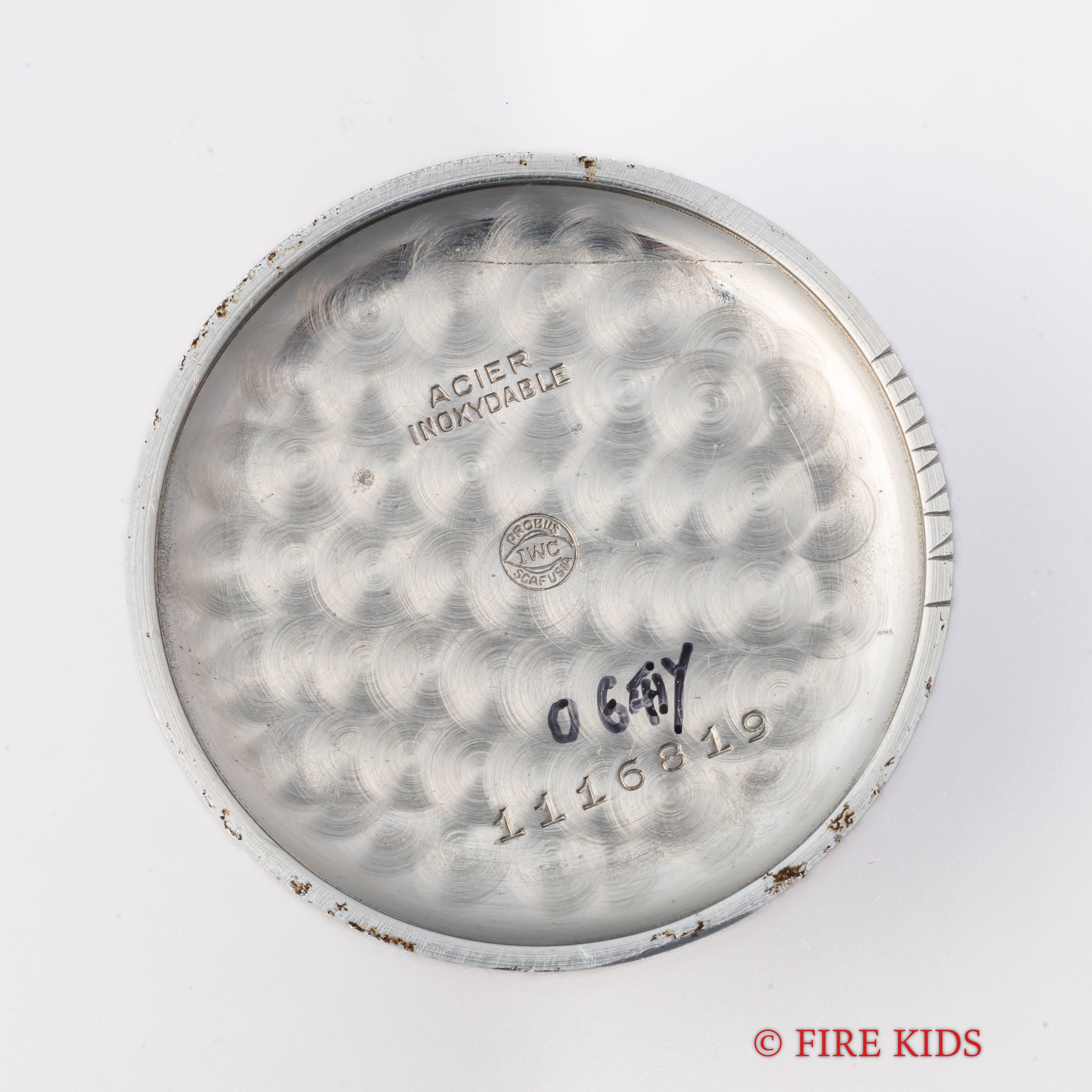 IWC ファンシーラグ33mmケース 1946年製 手巻 cal.83 スモールセコンド アラビアダイヤル