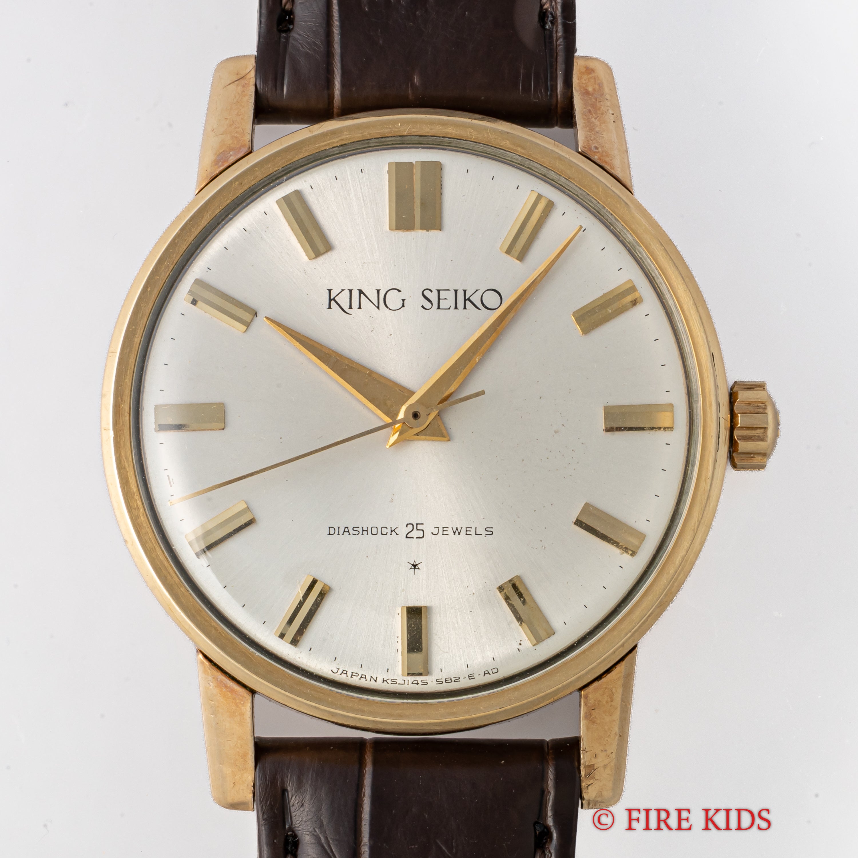 セイコー キングセイコーファーストモデル 1963年製 14金張り Ref.J14102 KS 25石手巻