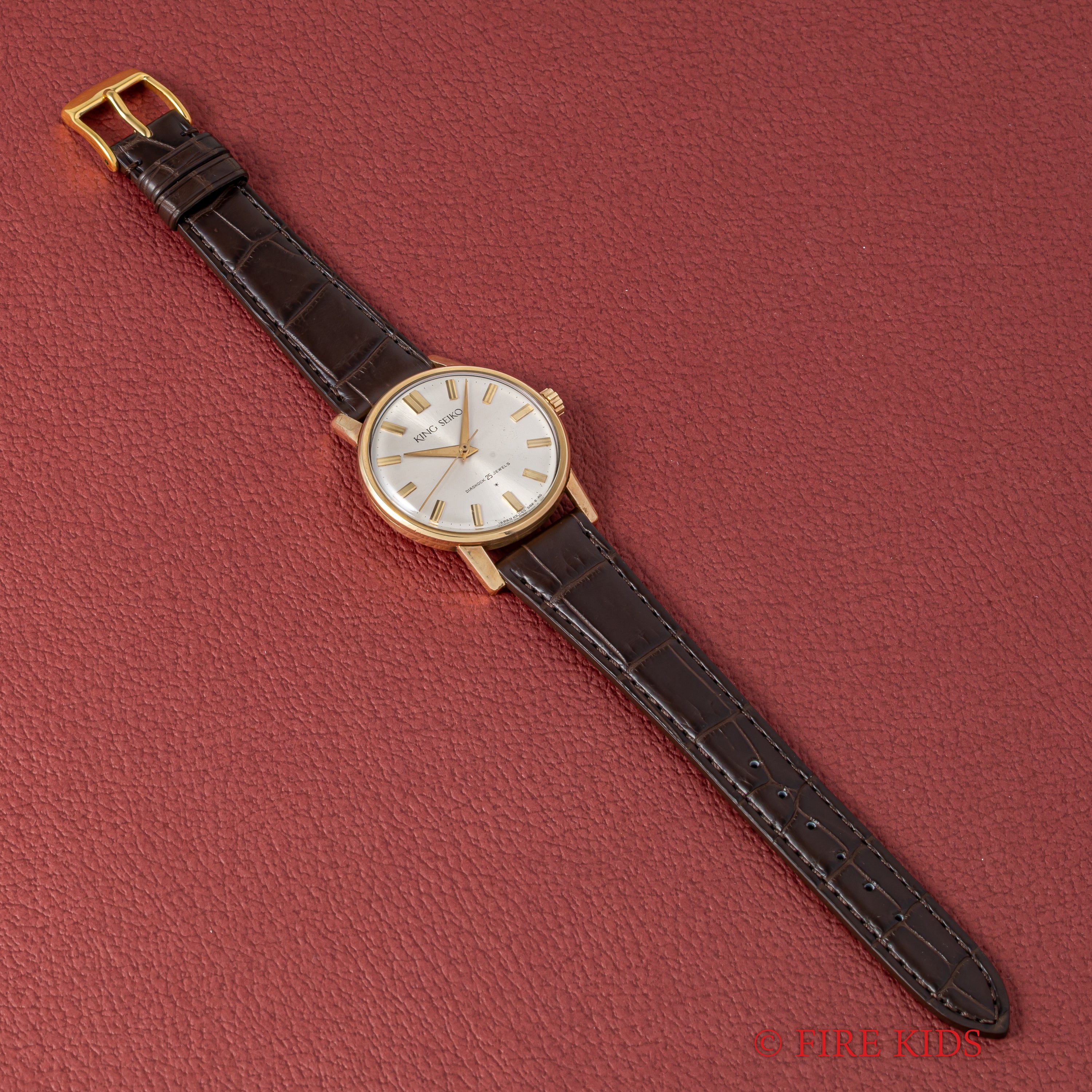 セイコー キングセイコーファーストモデル 1963年製 14金張り Ref.J14102 KS 25石手巻