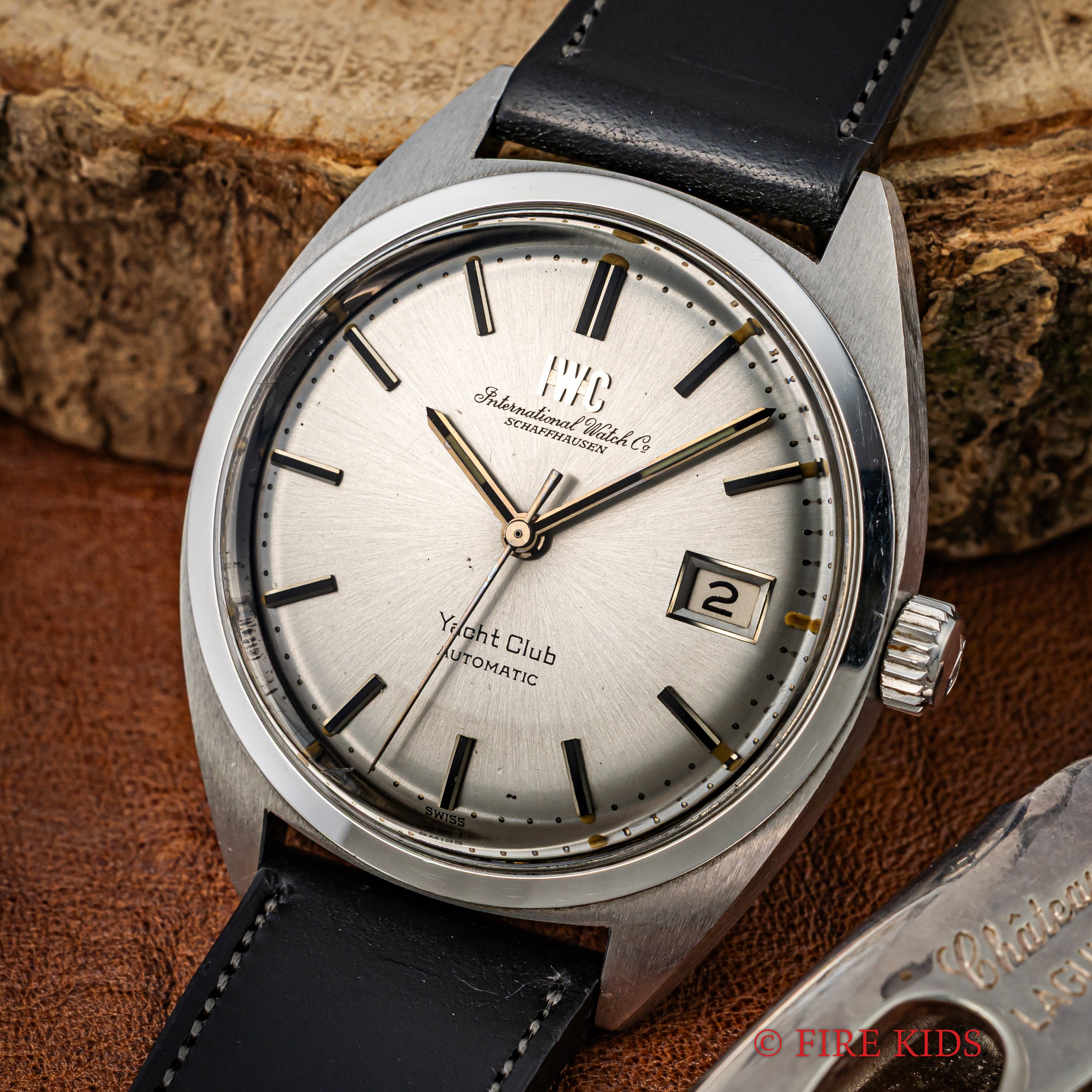 IWC ヨットクラブ 1973年製 シルバーダイヤル ペラトン式自動巻き Ref.R811 Cal.8541B 純正尾錠